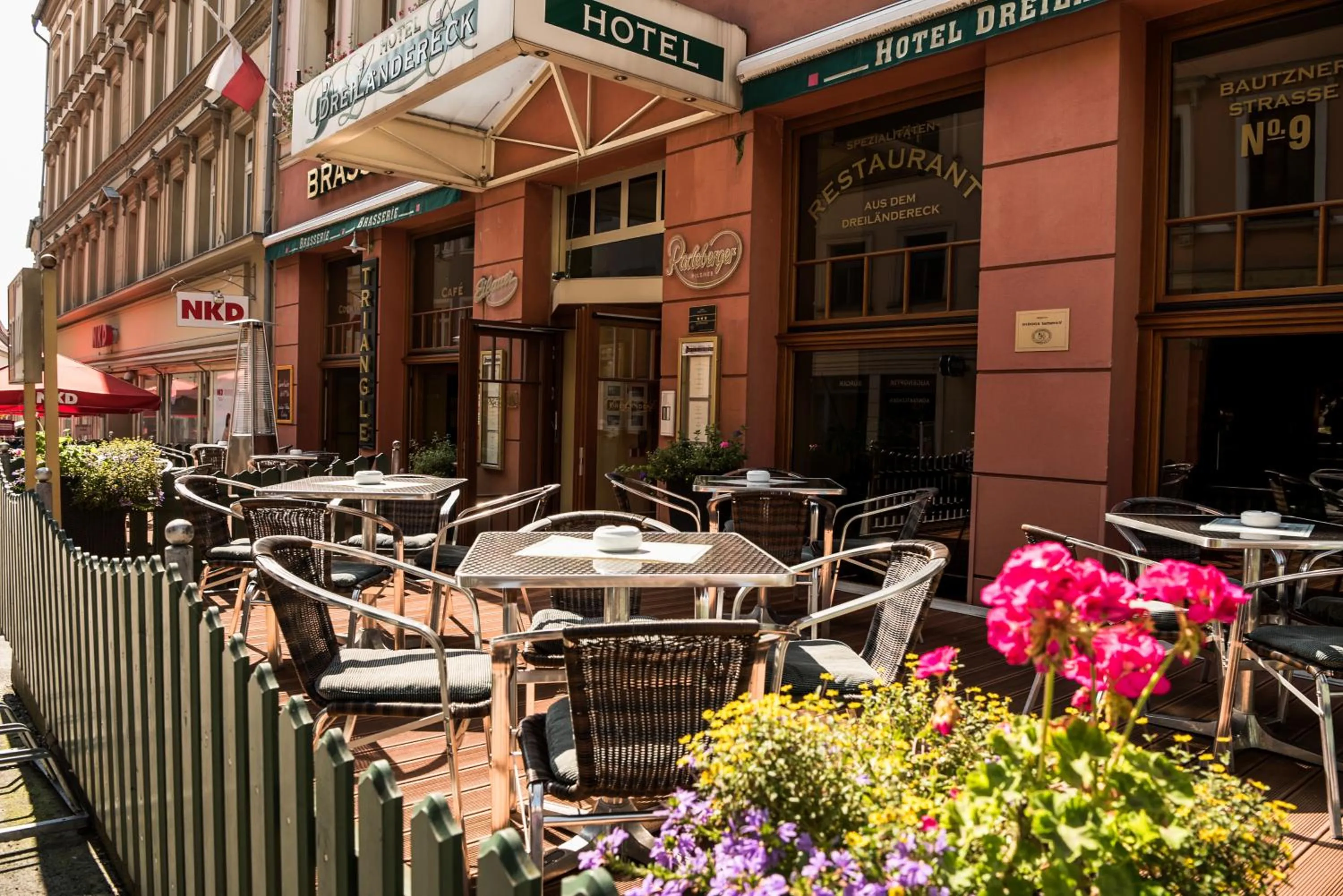 Facade/entrance in Ringhotel Dreiländereck Zittau