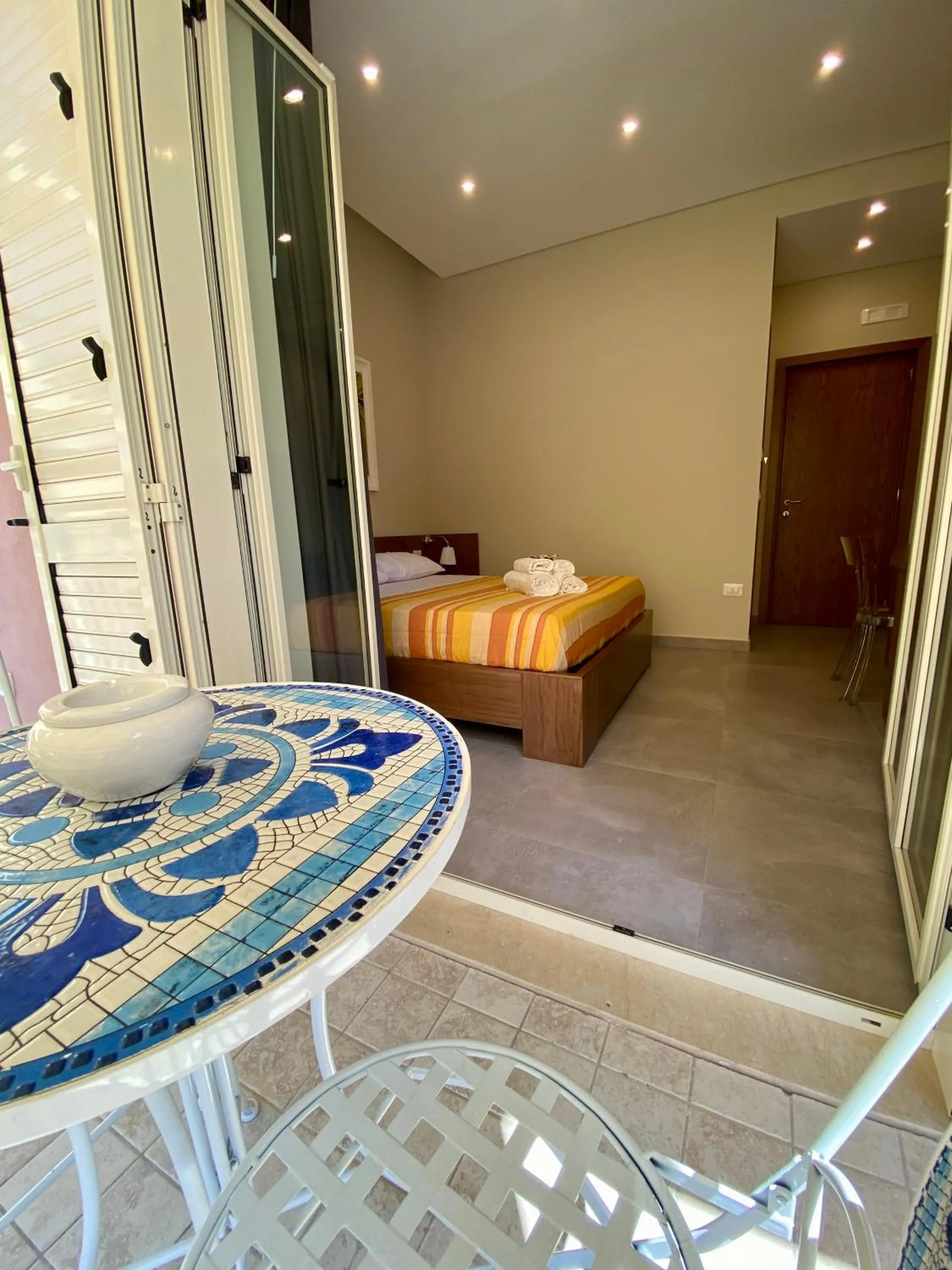 Balcony/Terrace, Bed in B&B Don Savè