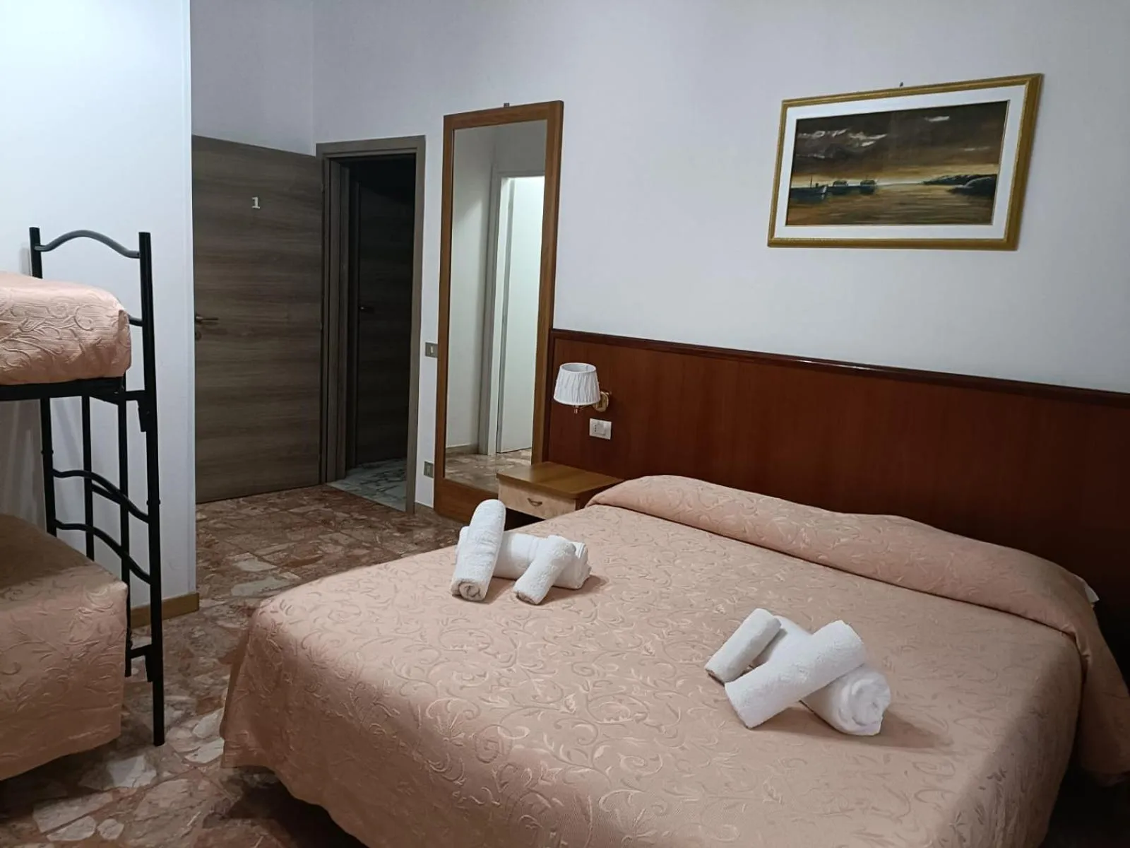 Bedroom, Bed in Domus Cesena