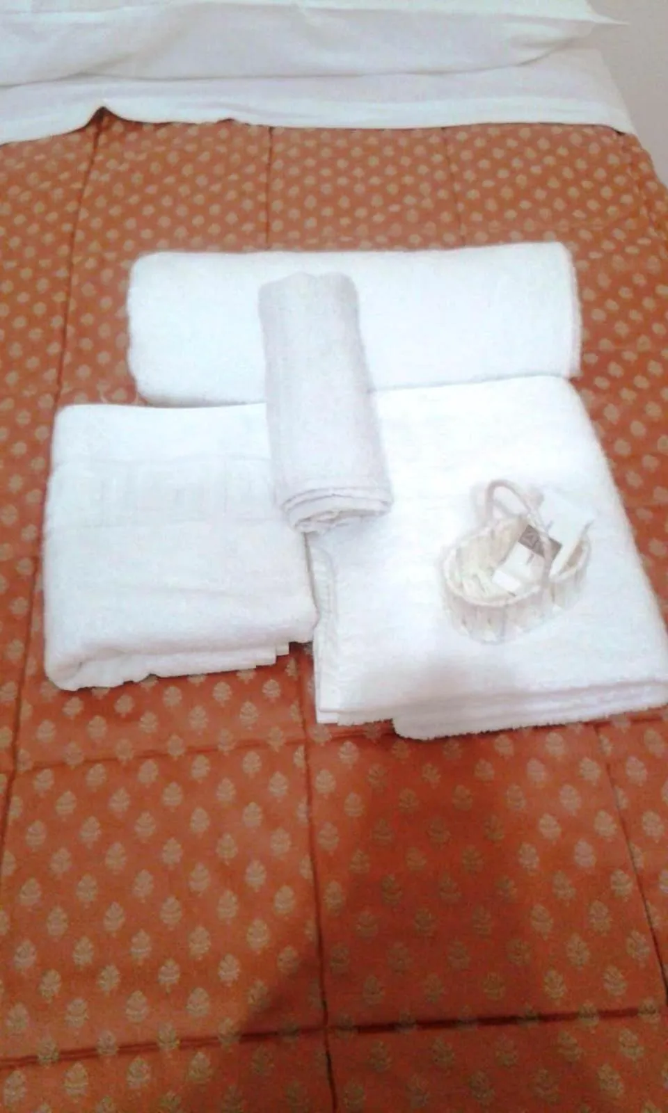 towels, Bed in Domus Cesena