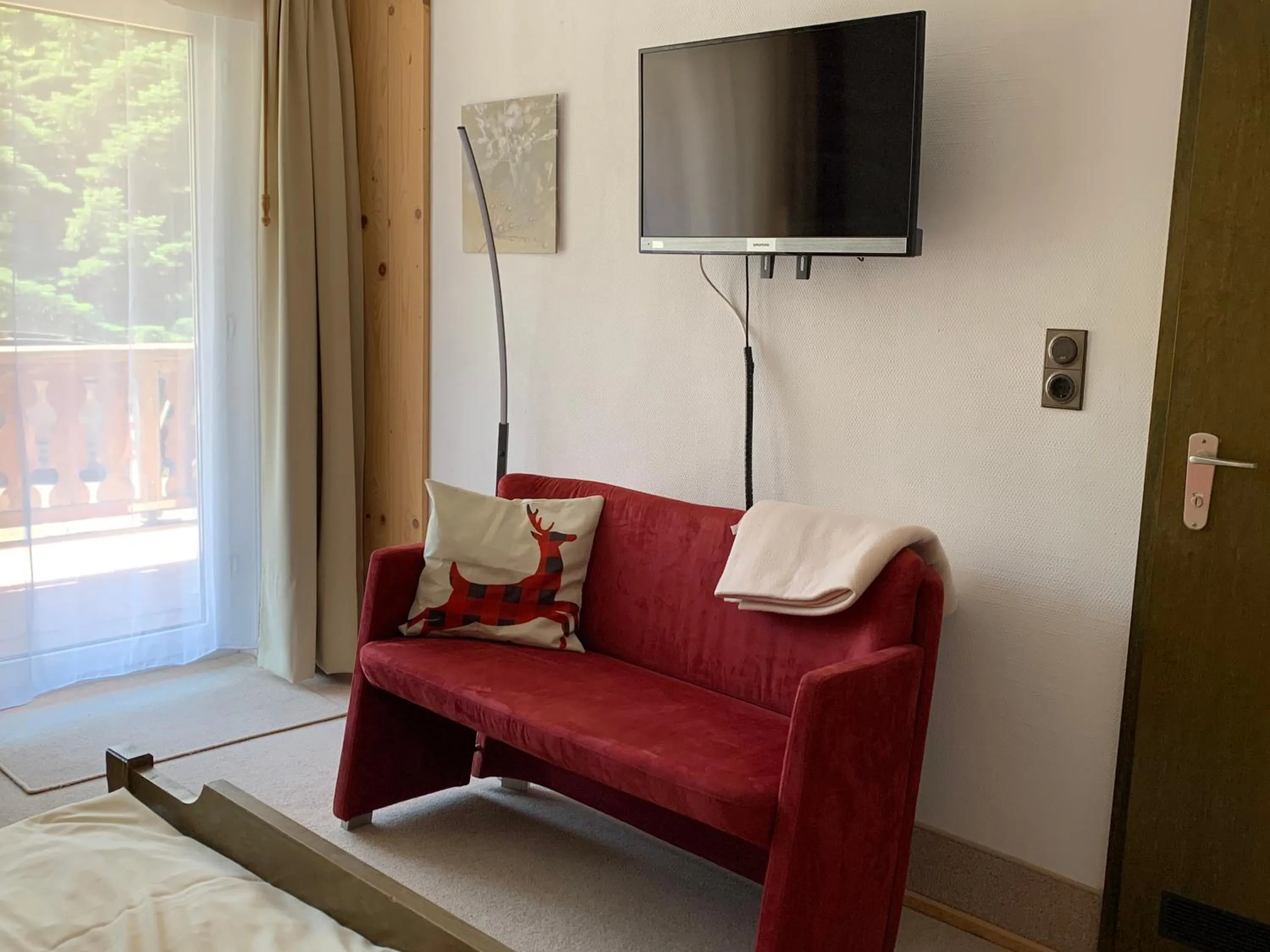 Seating area in Landhotel Untere Kapfenhardter Mühle