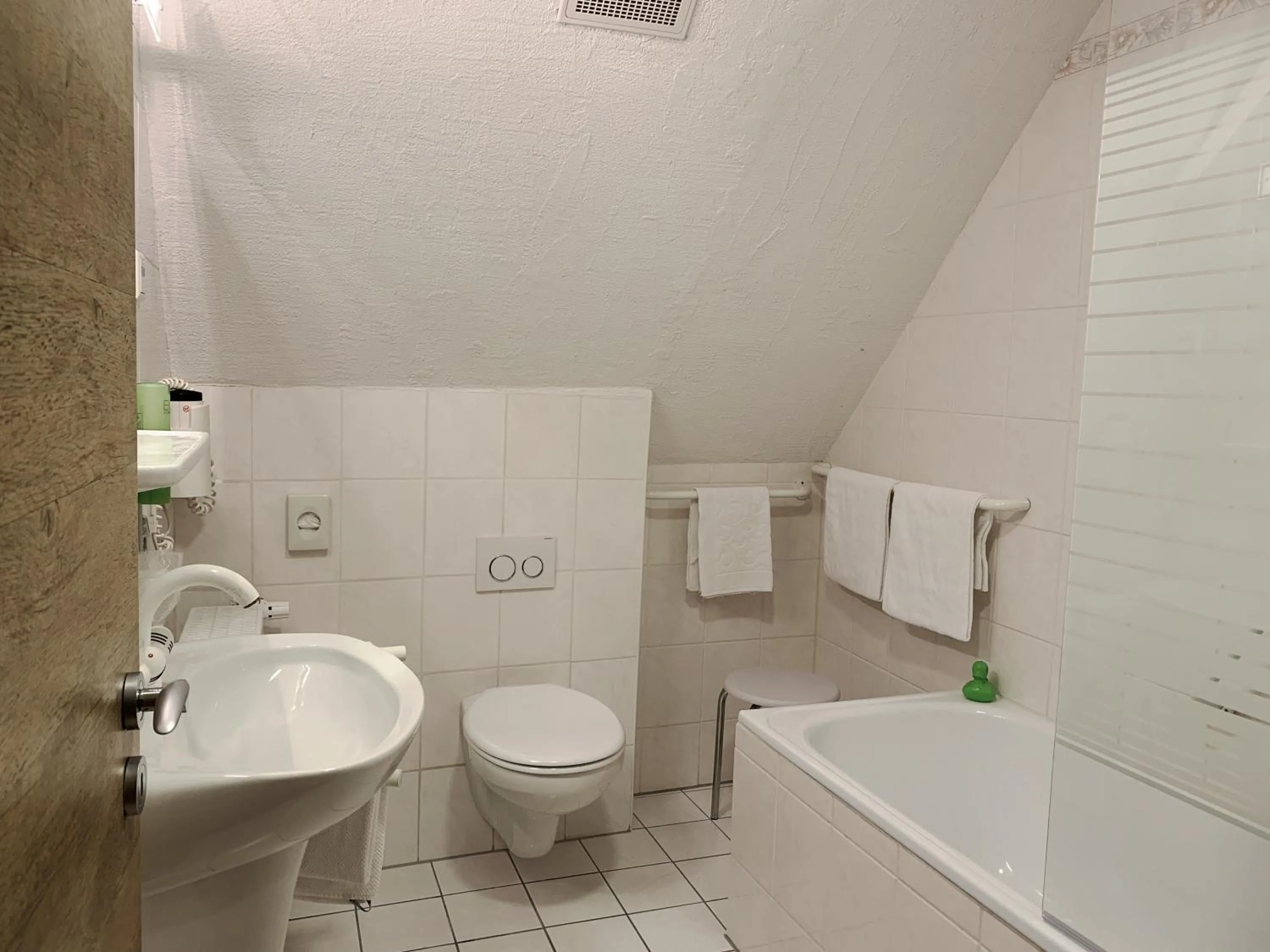 Bathroom in Landhotel Untere Kapfenhardter Mühle