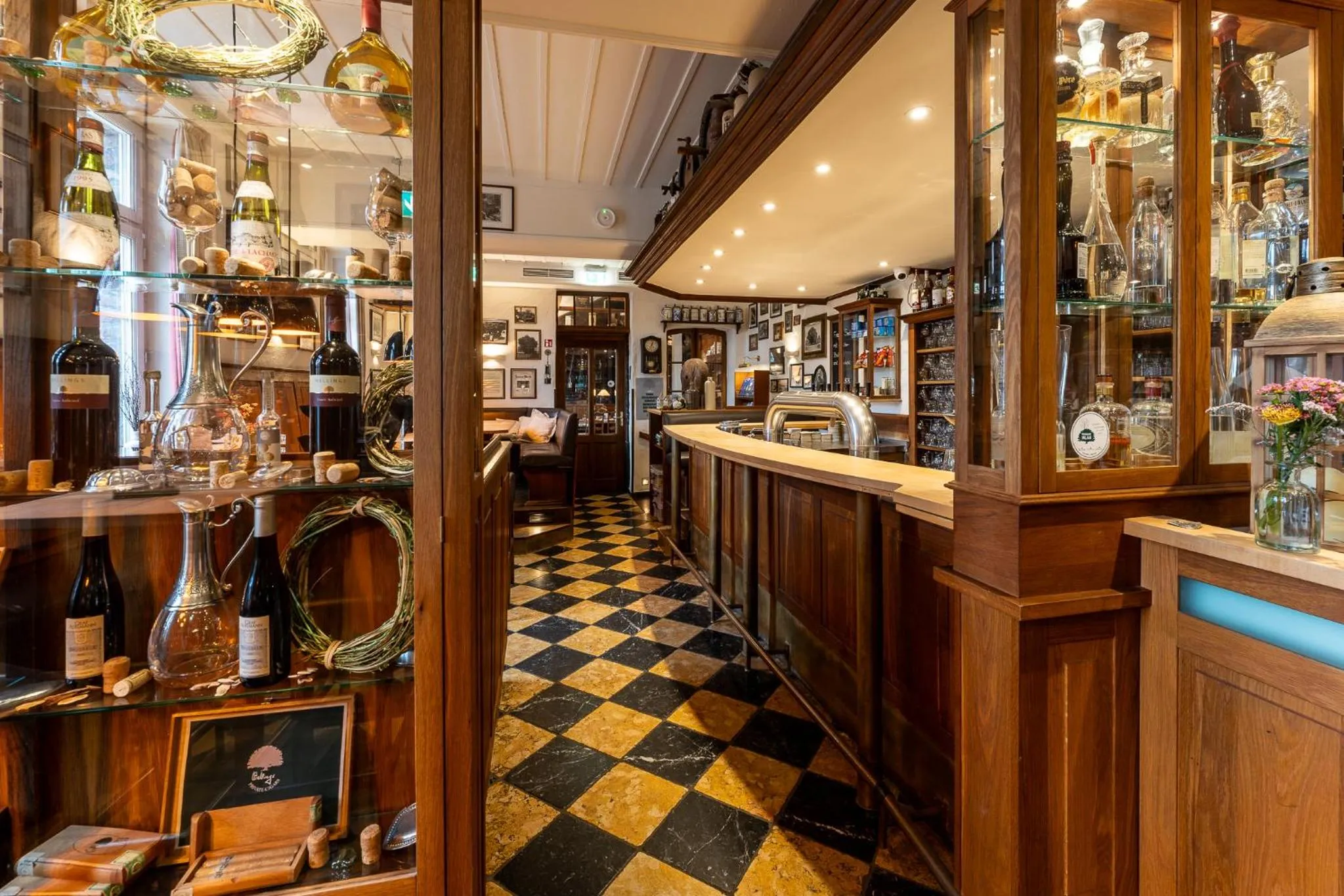 Decorative detail in Wellings Romantik Hotel zur Linde