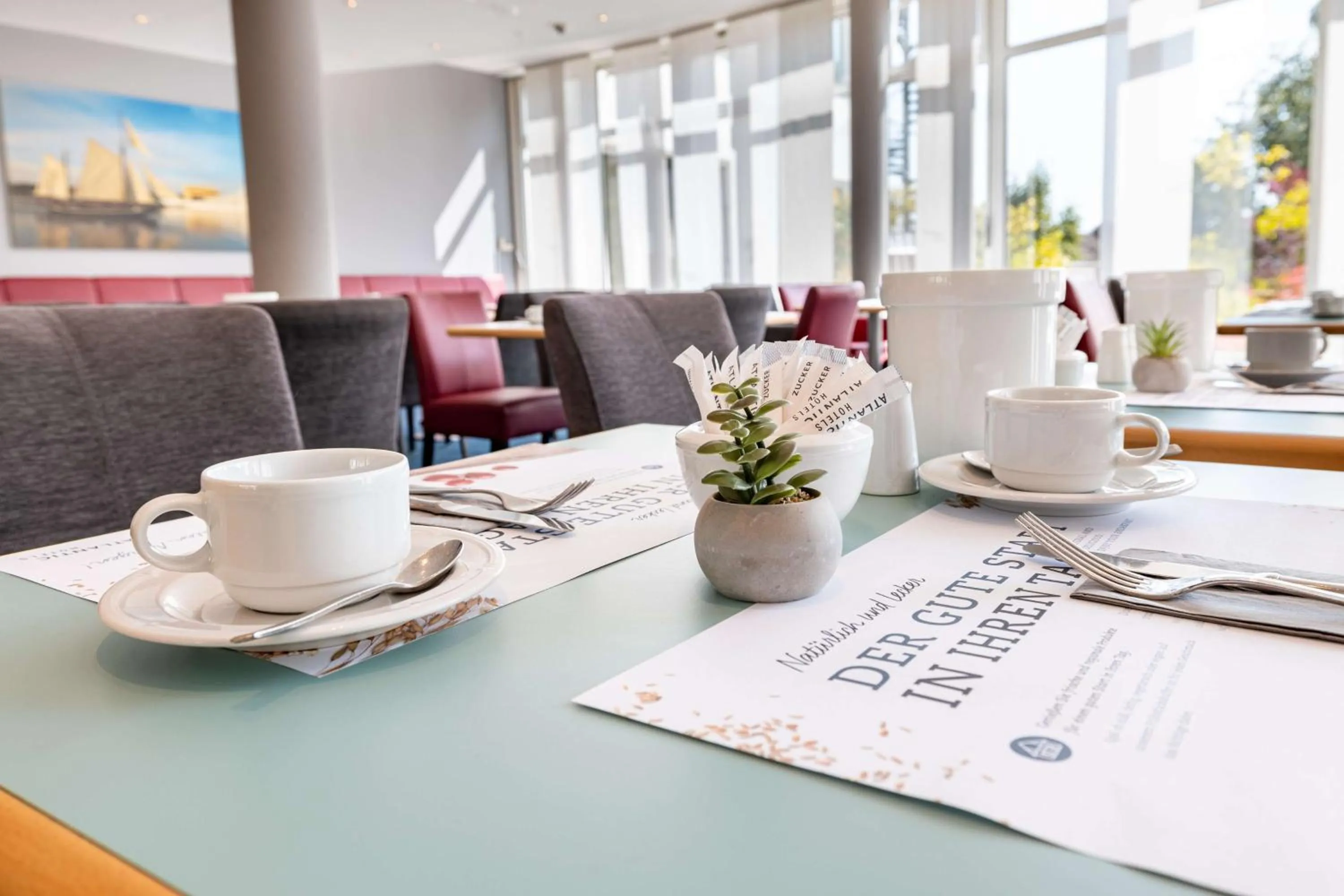 Breakfast in ATLANTIC Hotel Vegesack