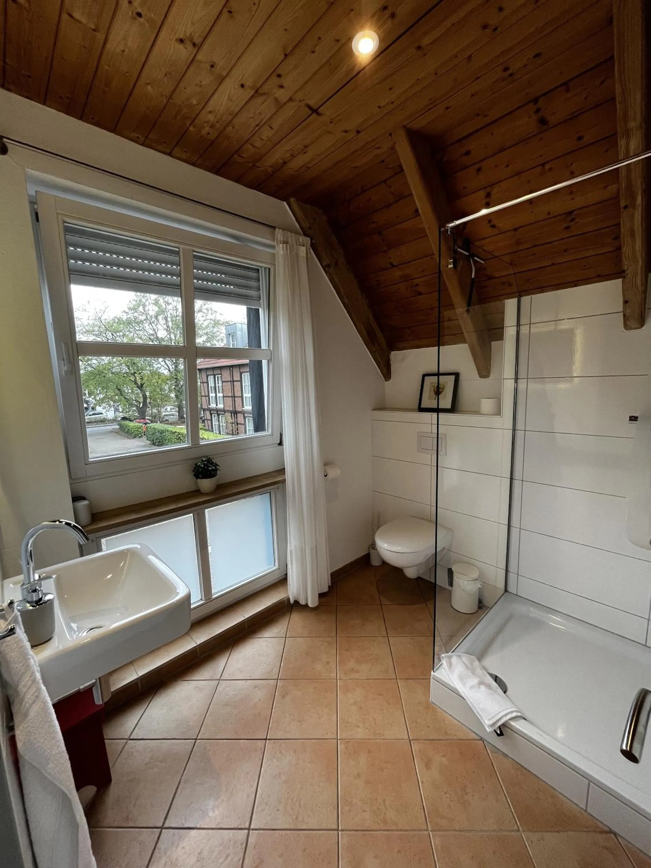 Bathroom in Das Landhotel zur Mühle