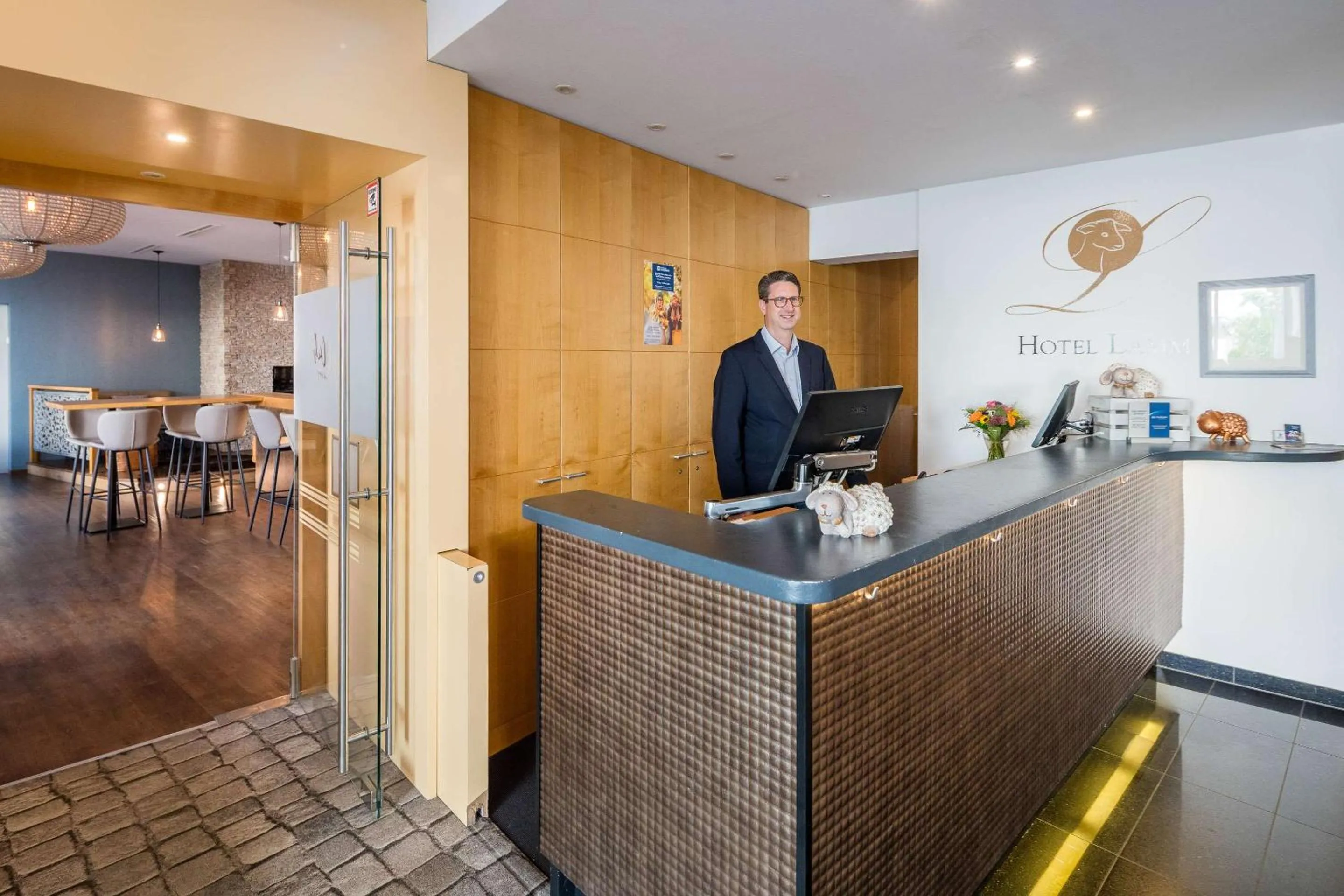 Lobby or reception in Best Western Hotel Lamm
