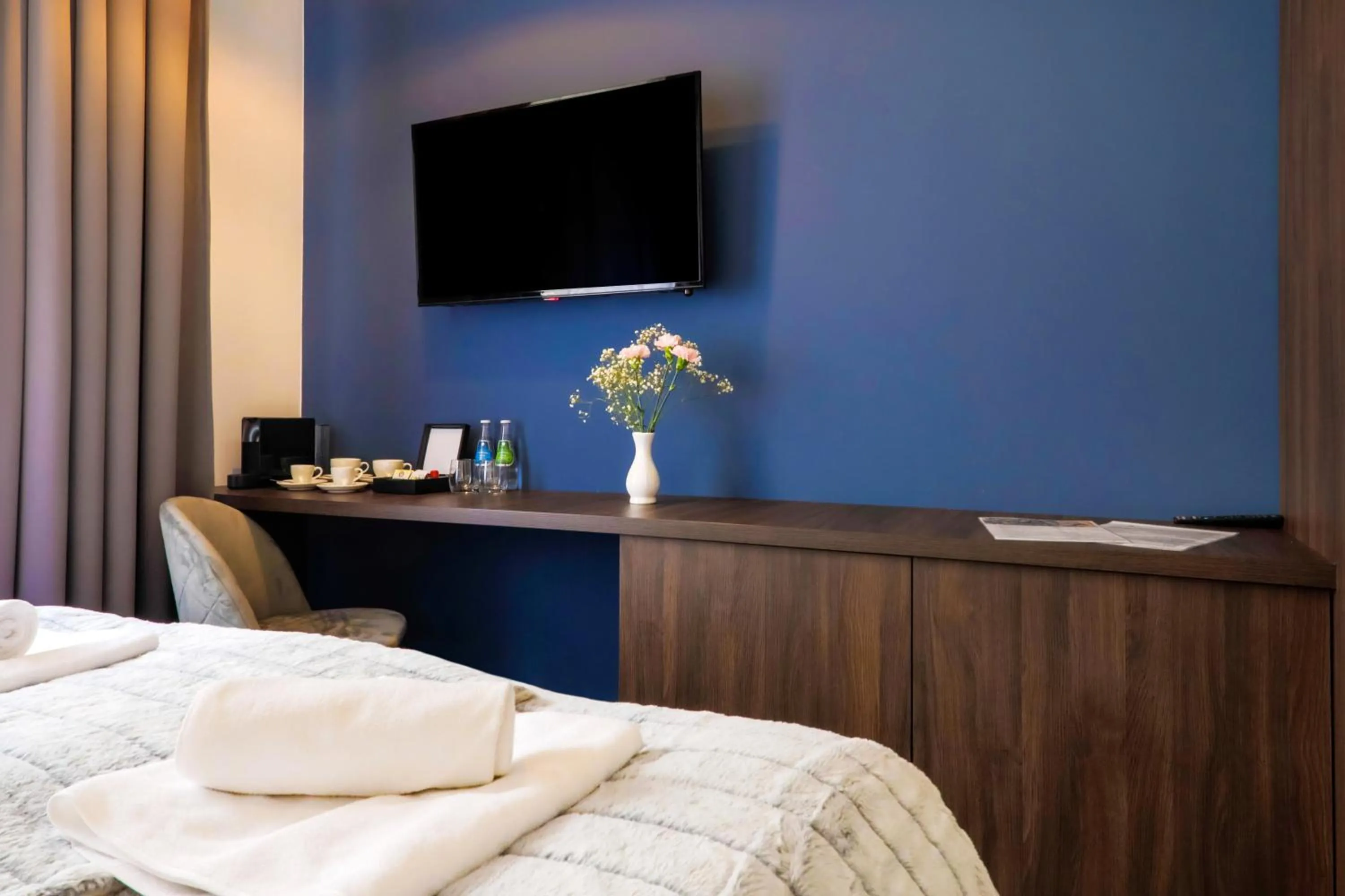 Bed in Aparthotel Cracovia Residence