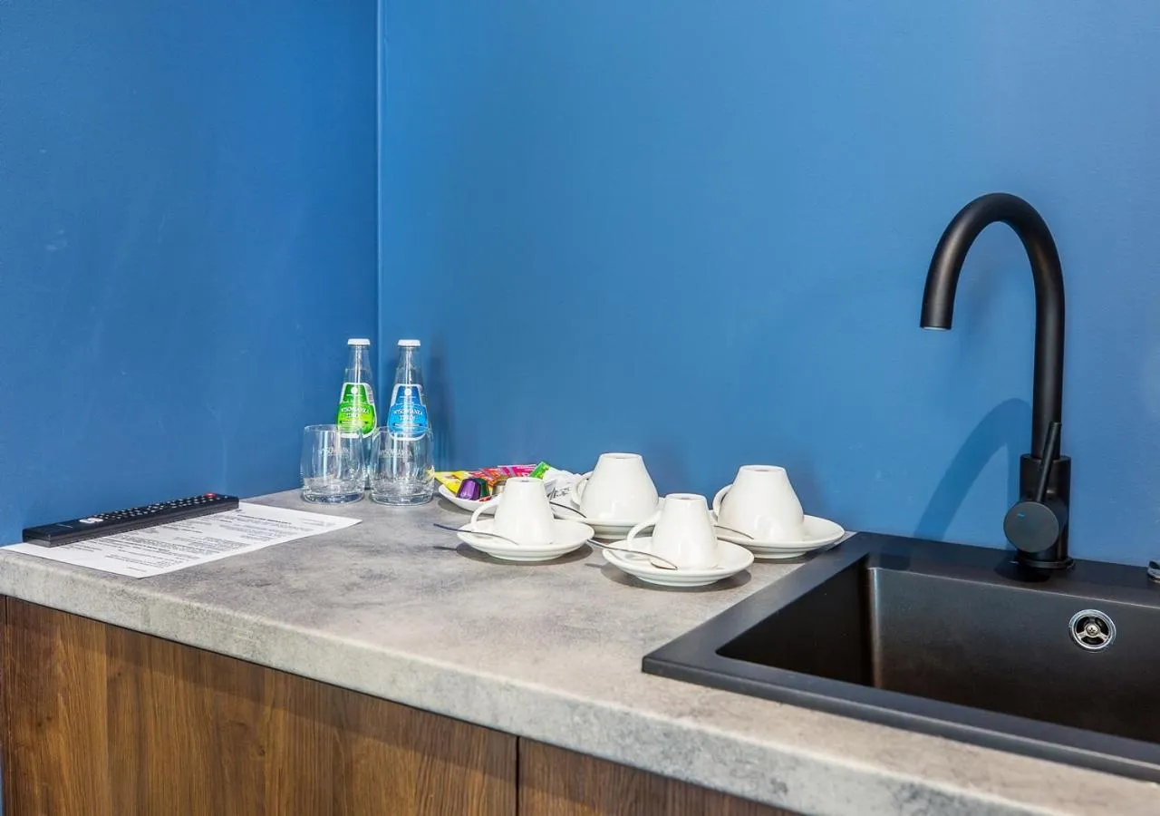 Coffee/tea facilities in Aparthotel Cracovia Residence