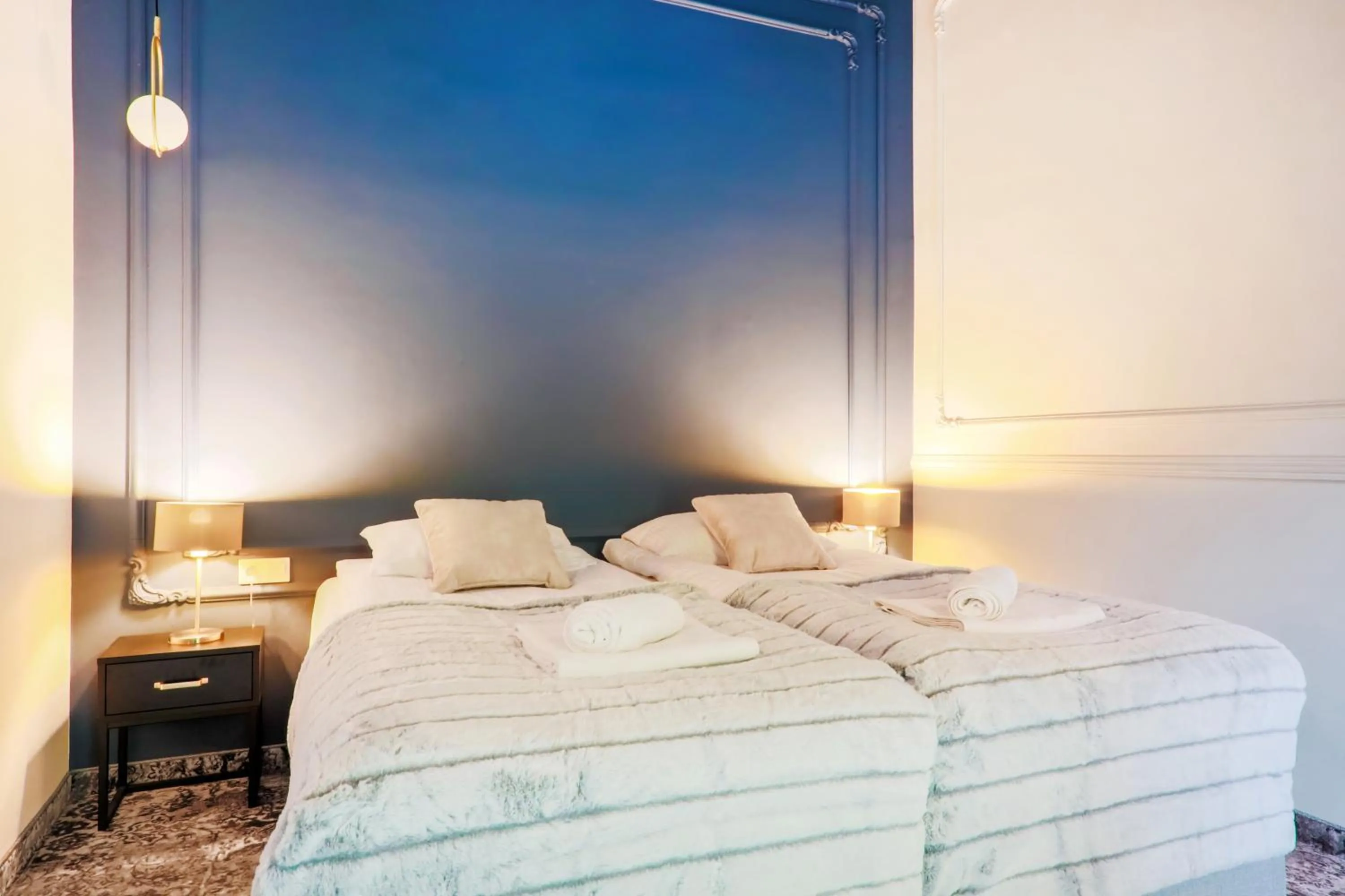 Bed in Aparthotel Cracovia Residence