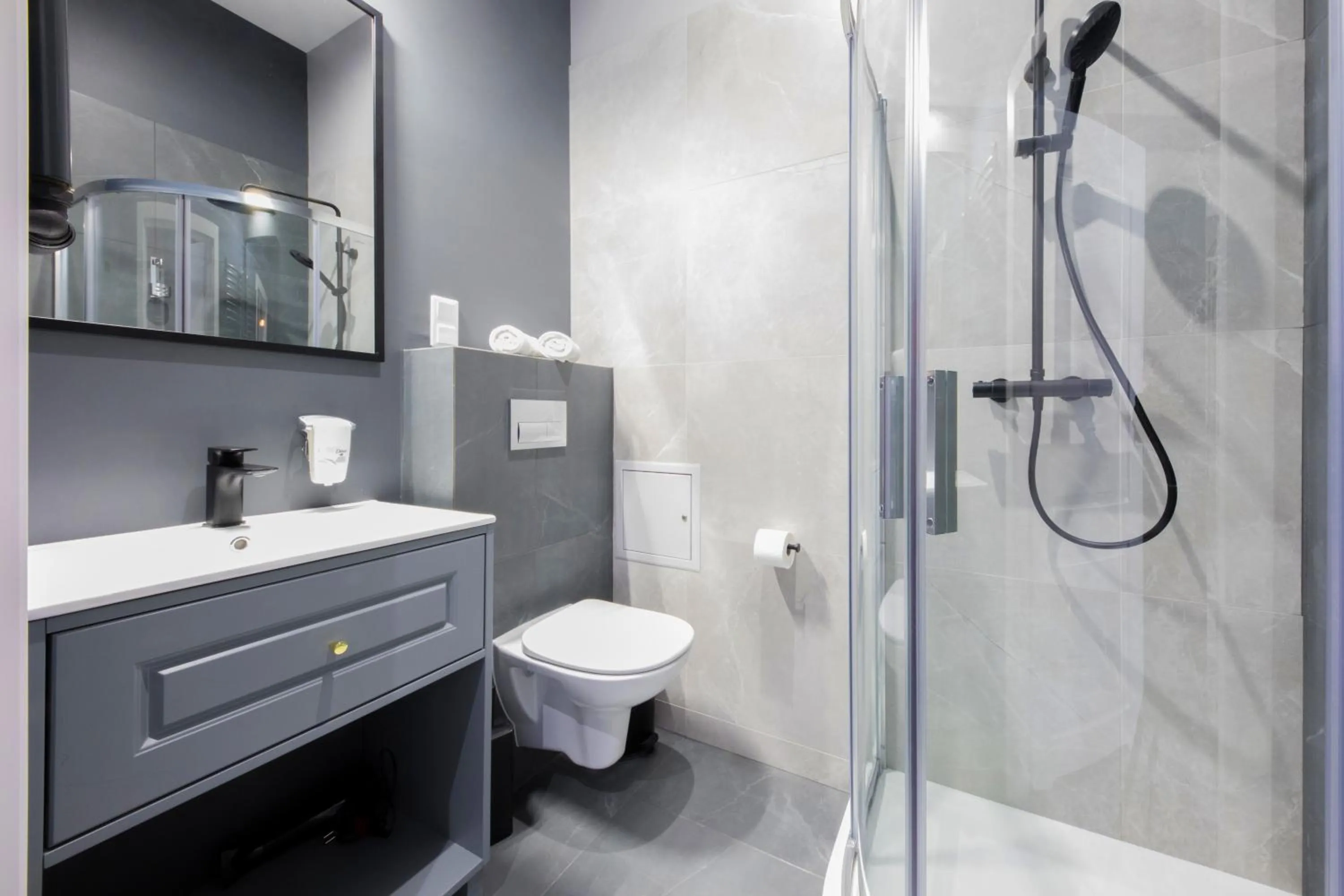 Bathroom in Aparthotel Cracovia Residence