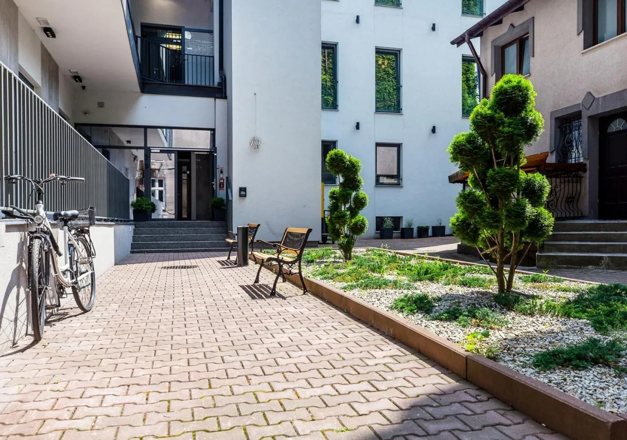 Garden view in Aparthotel Cracovia Residence