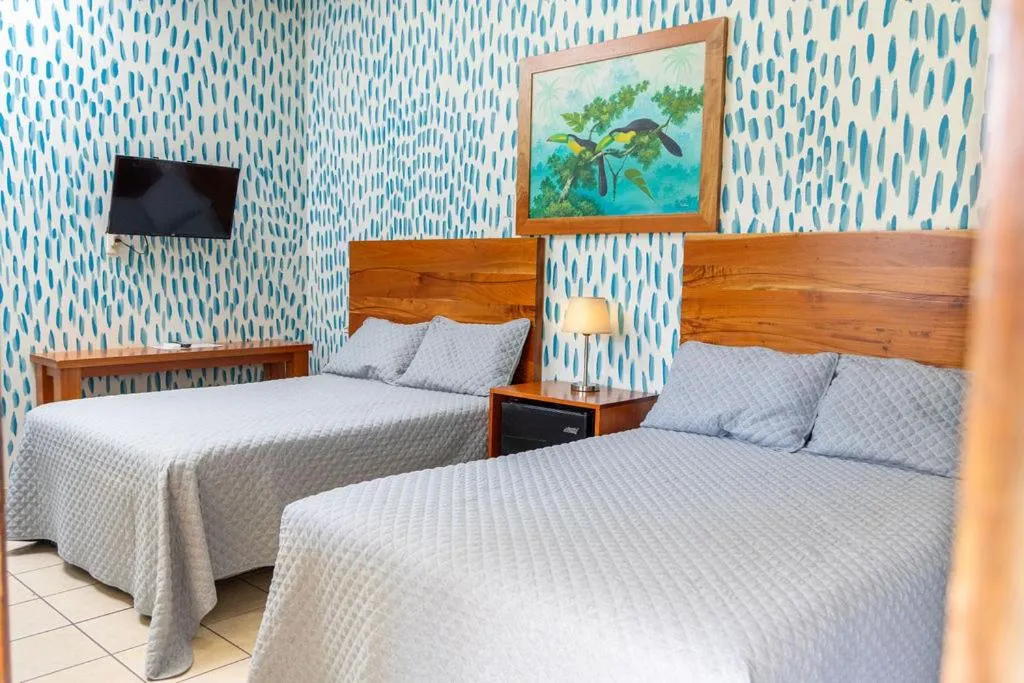 Photo of the whole room, Bed in Hotel Palmazul - Viña del Mar