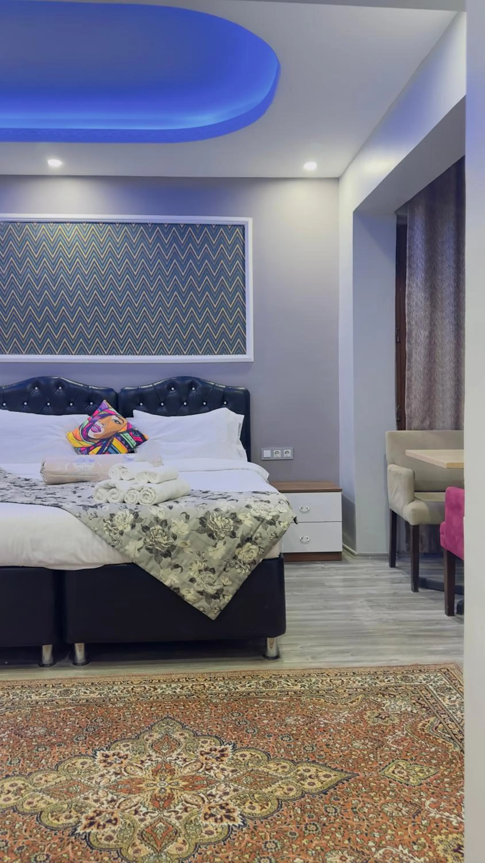 Bed in Mitra Downtown Hotel