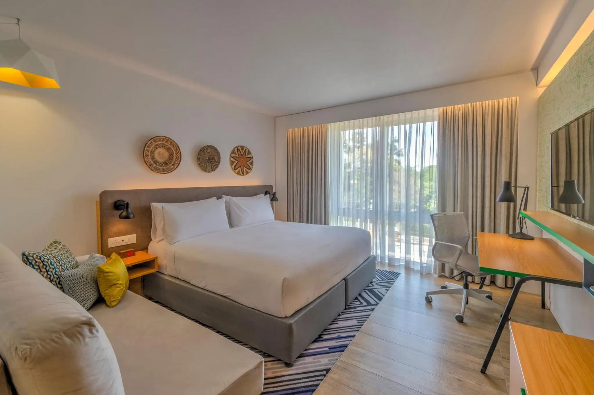 View (from property/room), Bed in Holiday Inn - Lusaka by IHG