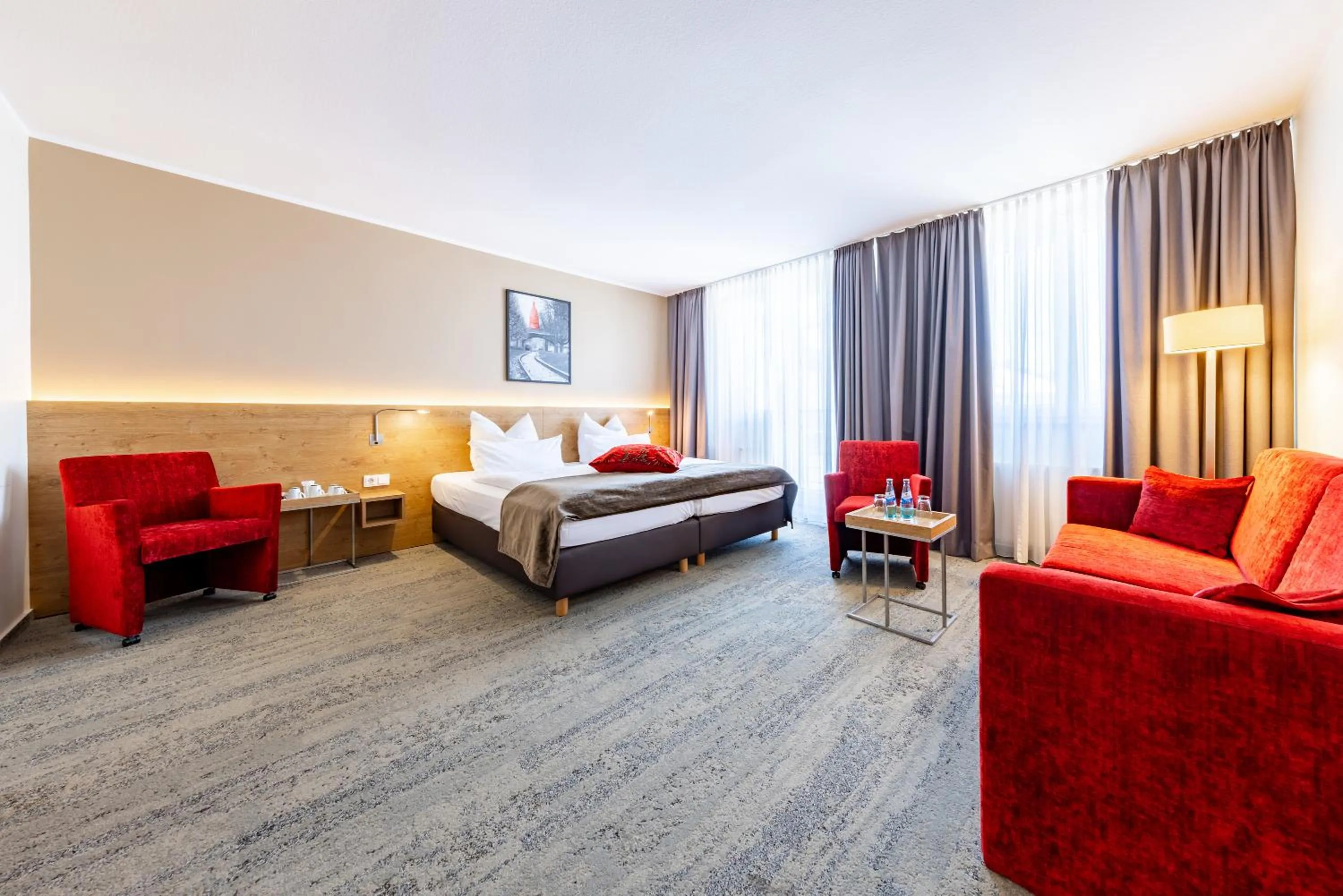 Bed in Maingau Hotel