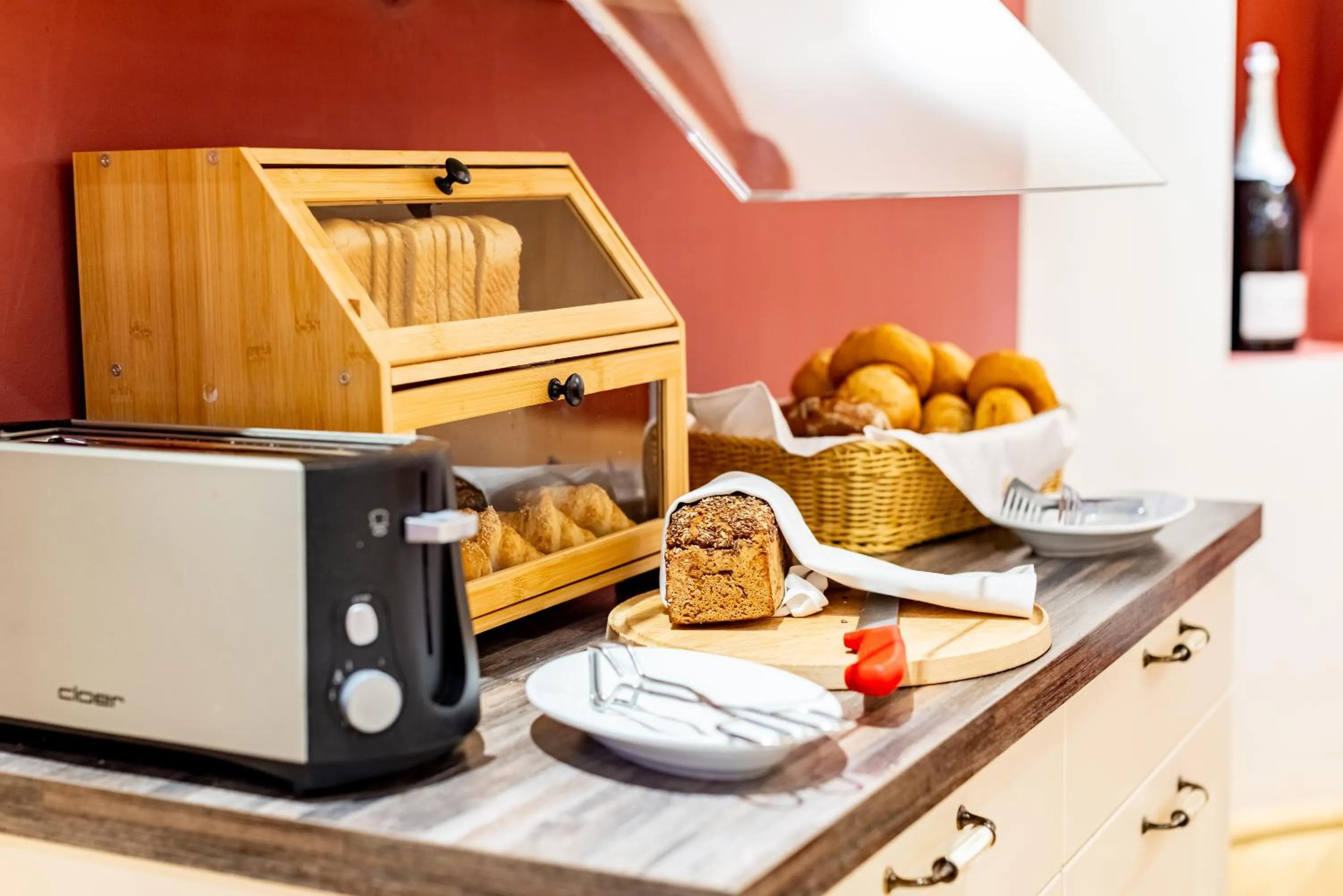 Buffet breakfast in Maingau Hotel