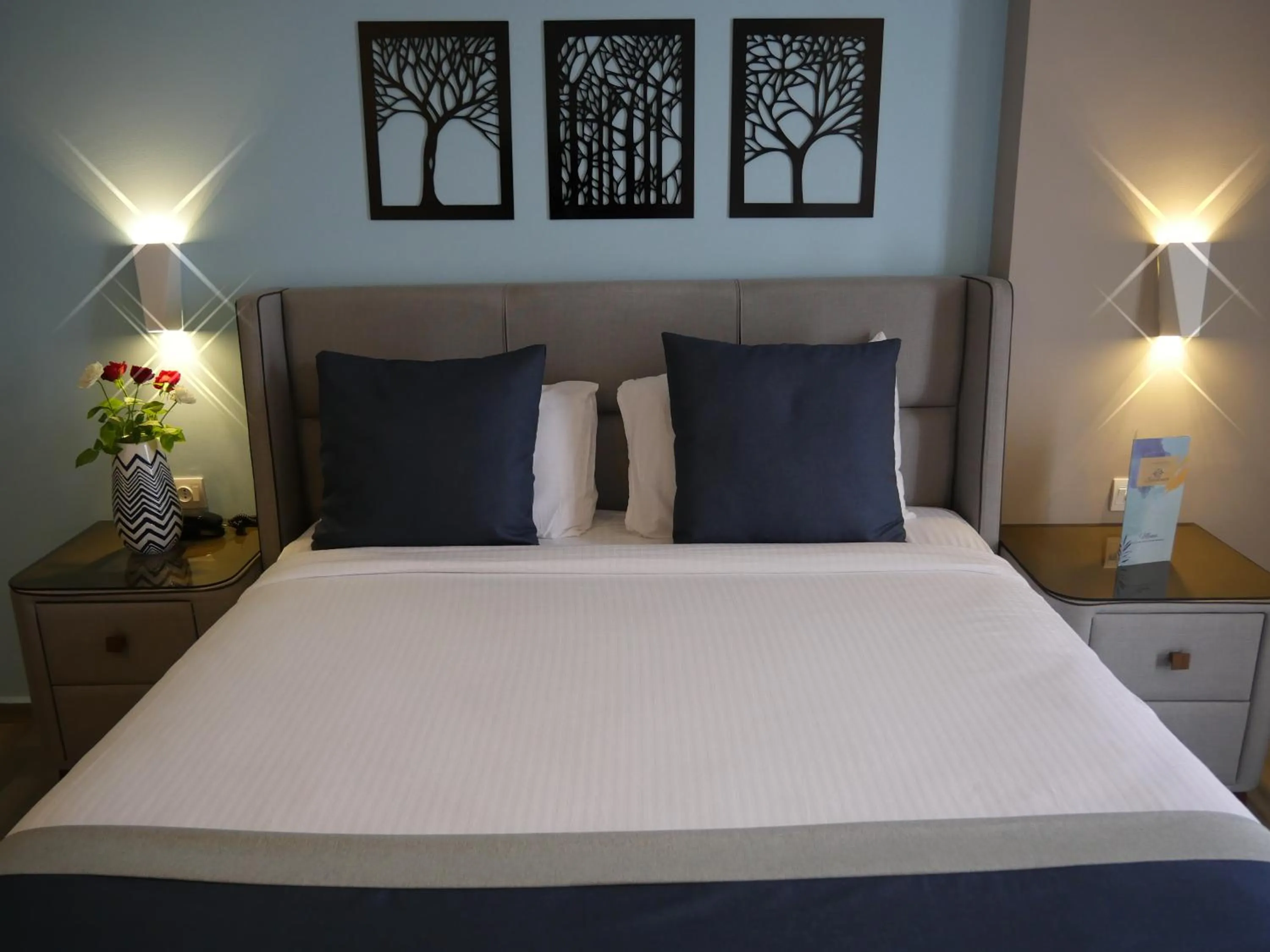 Bed in Gardenia Boutique Hotel