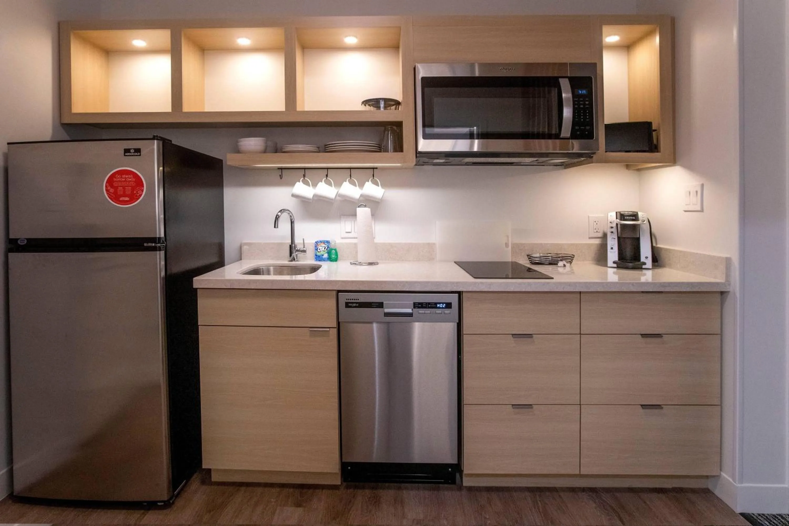 Kitchen or kitchenette in TownePlace Suites by Marriott Conroe