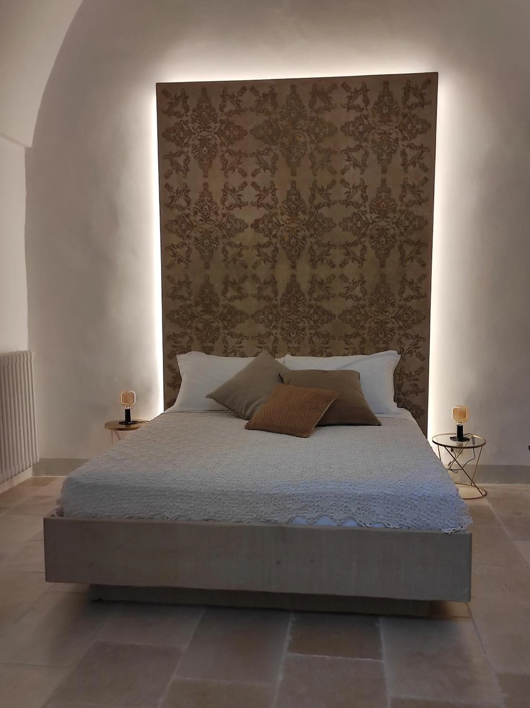 Bed in Caterina's Suites & Apartament