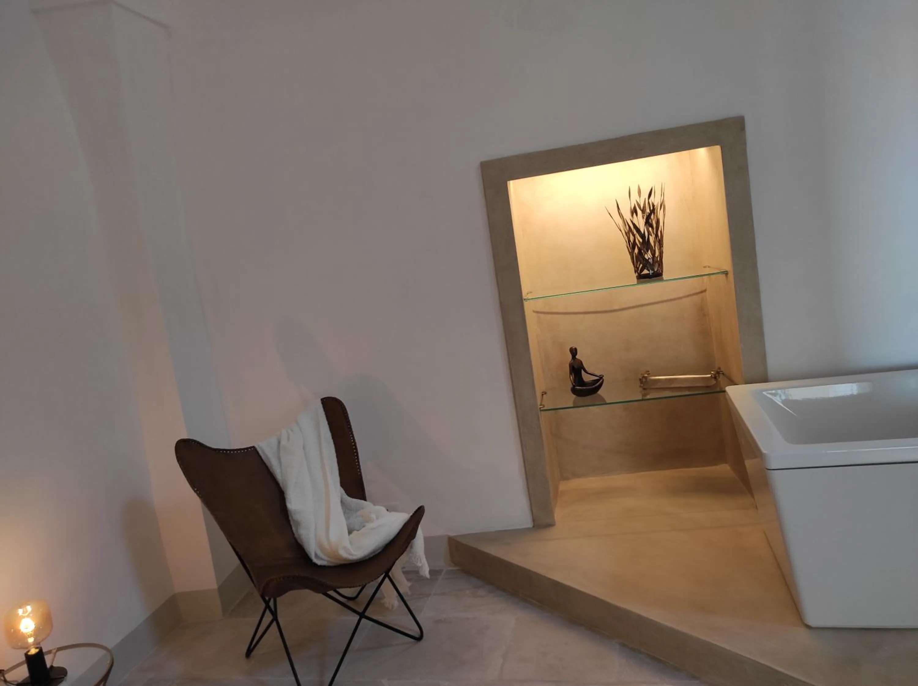 Bath in Caterina's Suites & Apartament