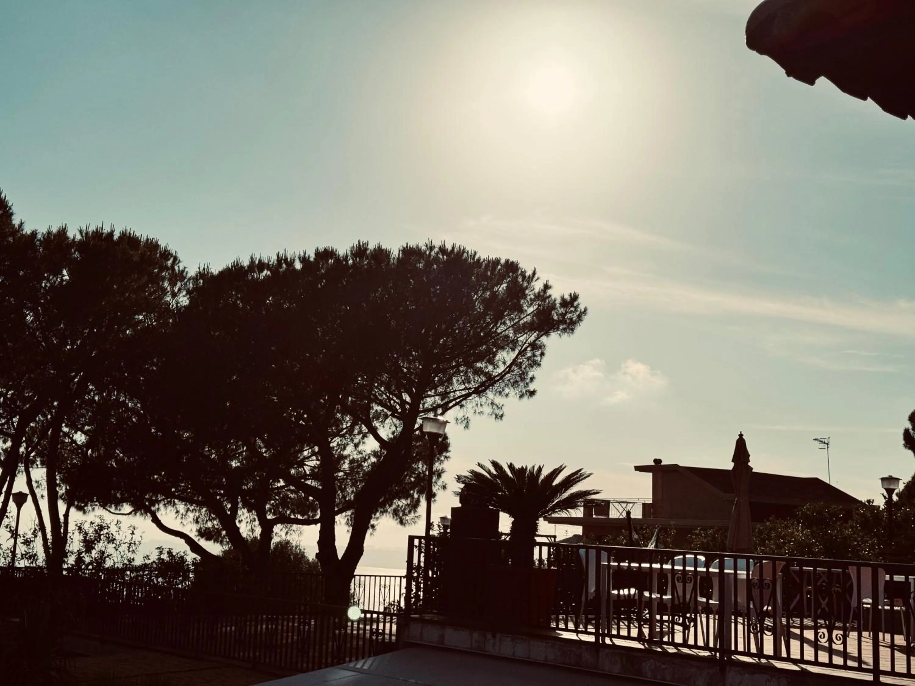 Sunset in B&B Iolì Vesuvio