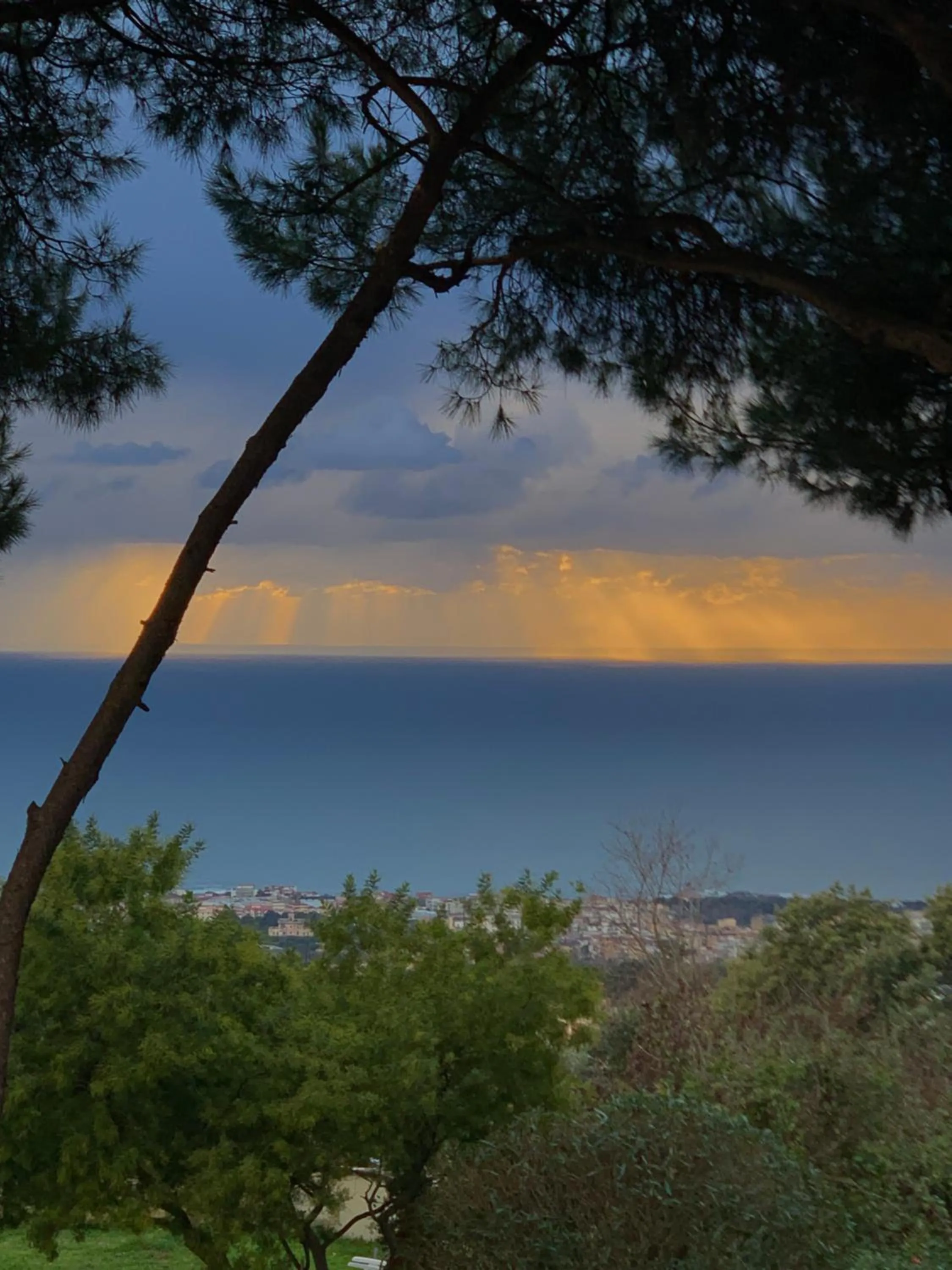Sunset in B&B Iolì Vesuvio