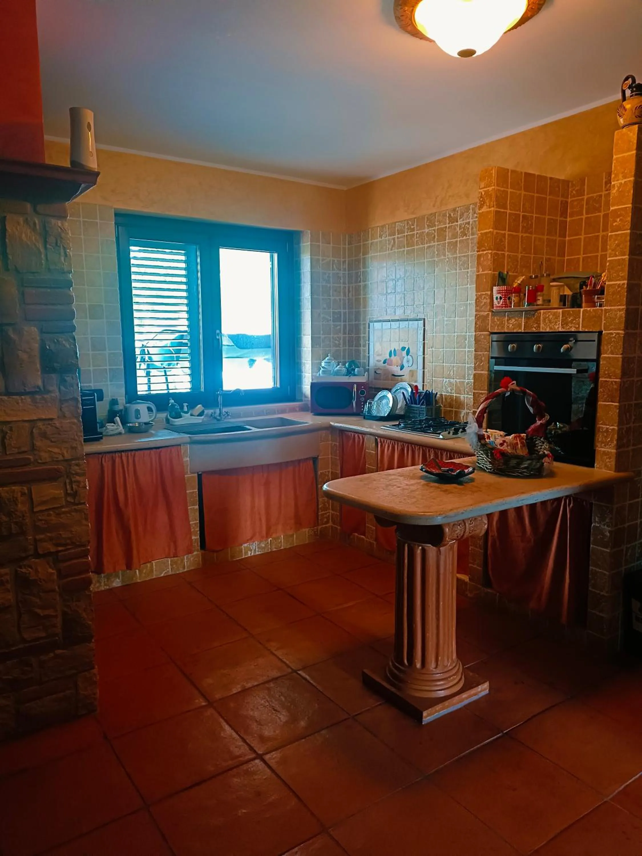 Kitchen or kitchenette in Da Nicolò