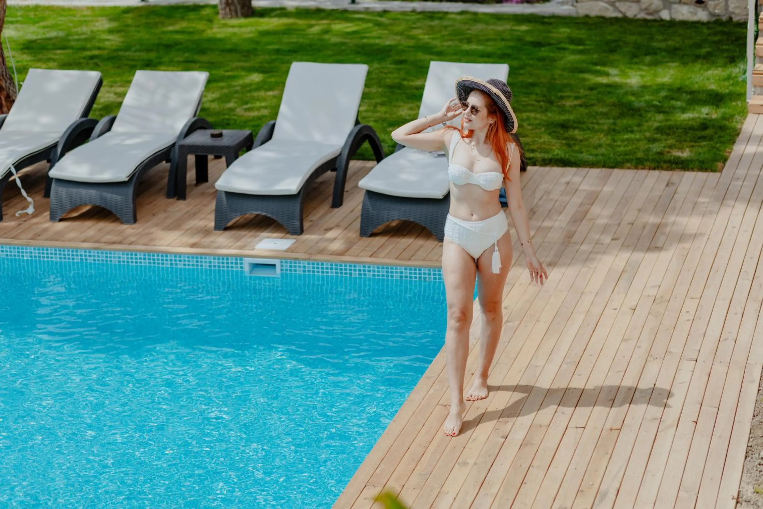 Swimming pool in My House Urla