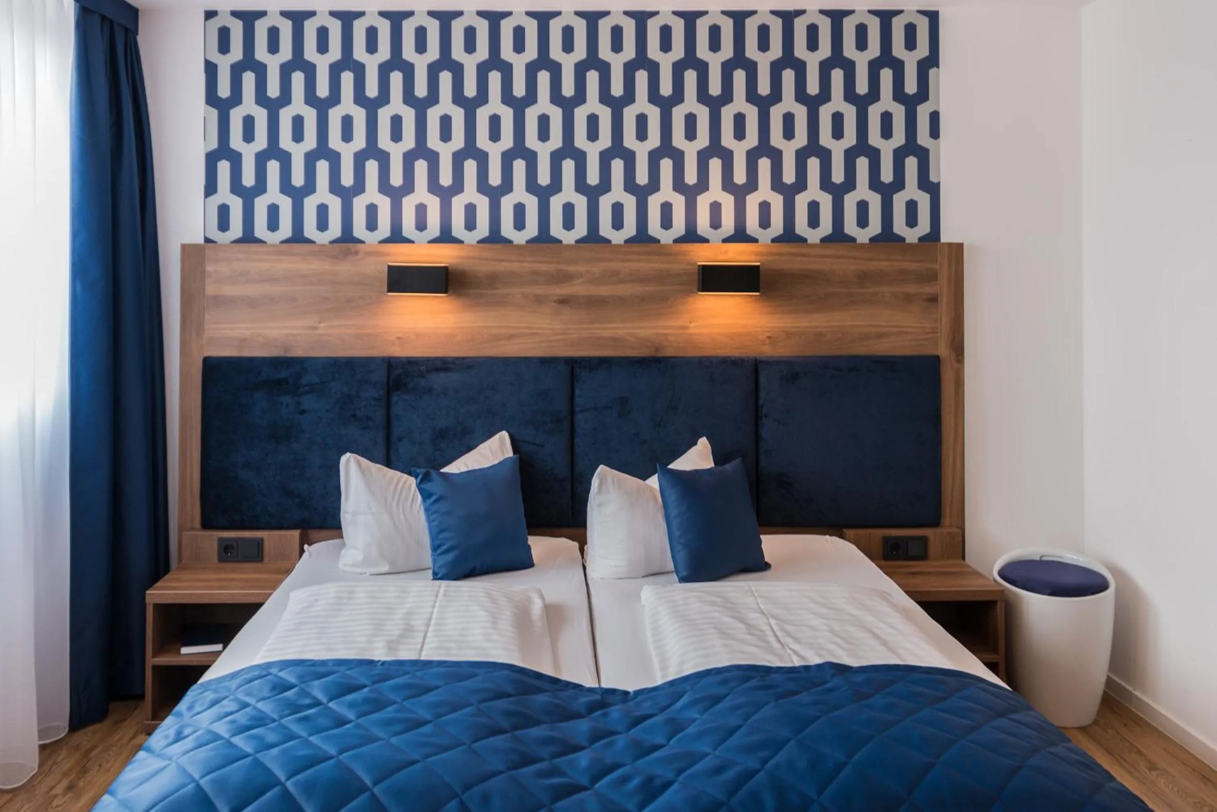 Bed in Hotel am Brauerei-Dreieck