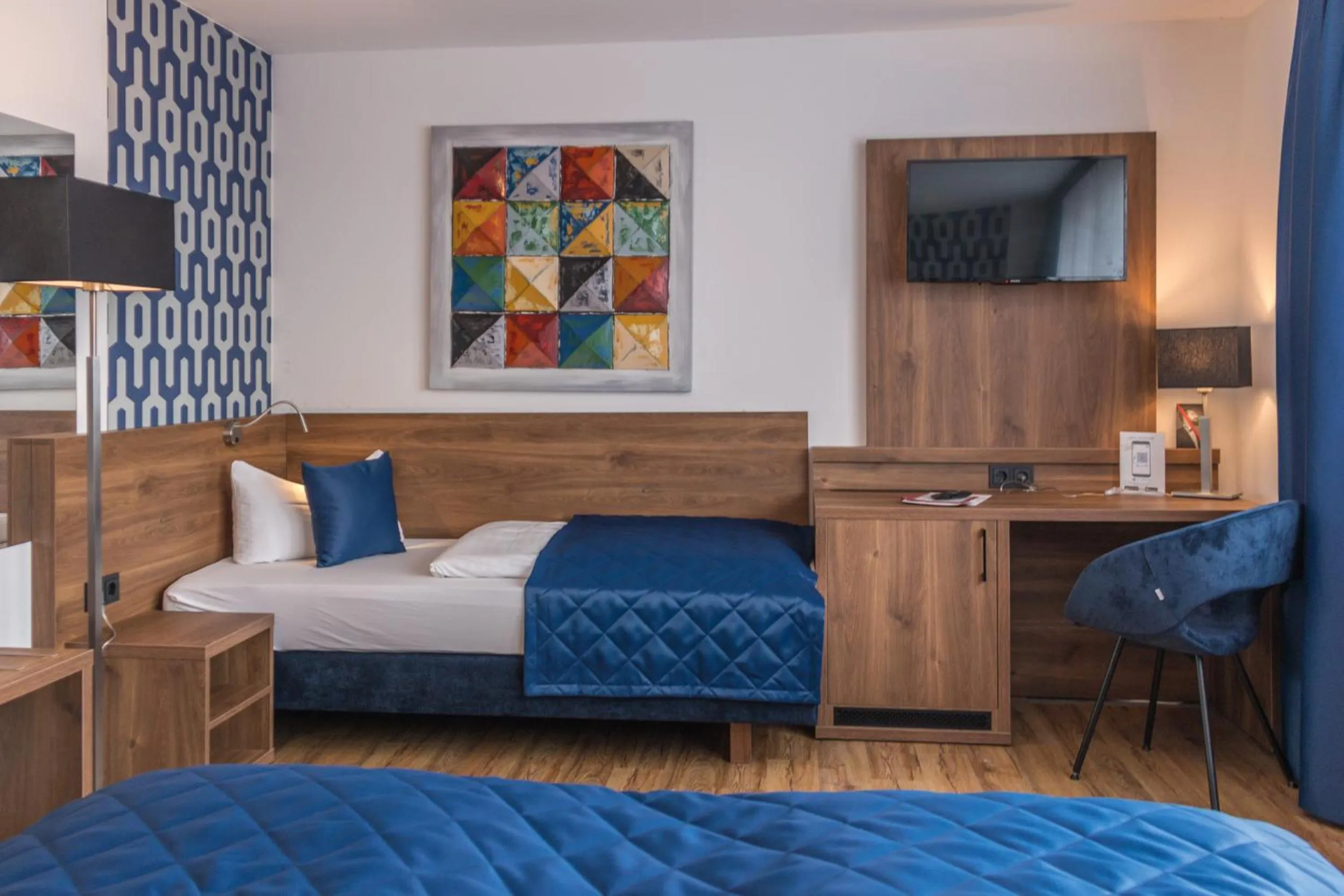 Bed in Hotel am Brauerei-Dreieck