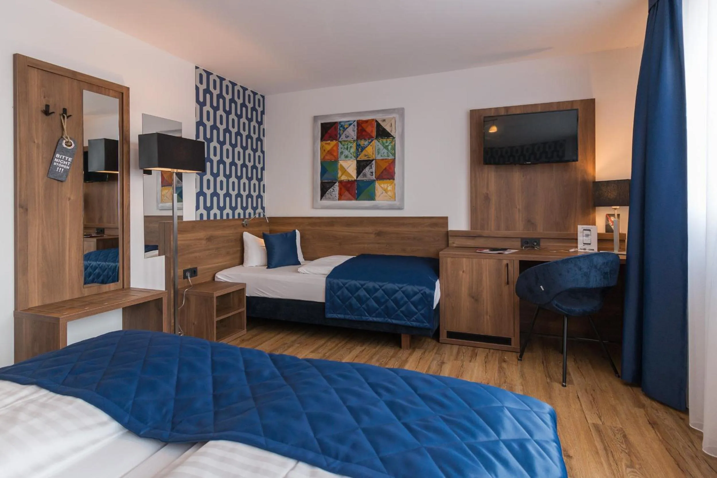 Bed in Hotel am Brauerei-Dreieck