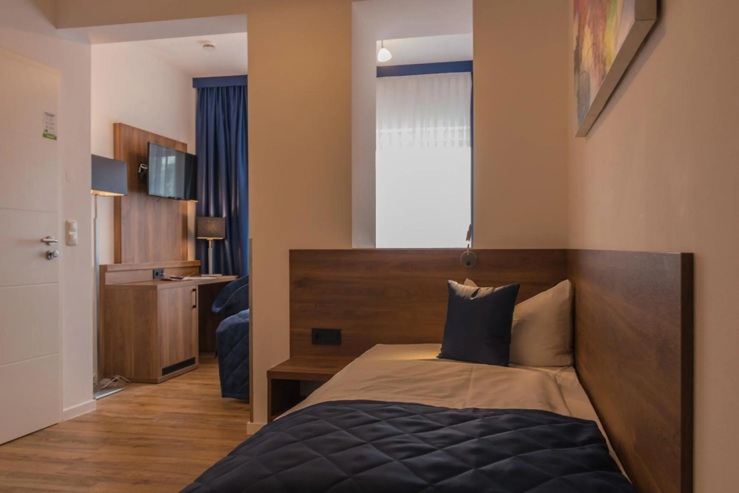 Bed in Hotel am Brauerei-Dreieck