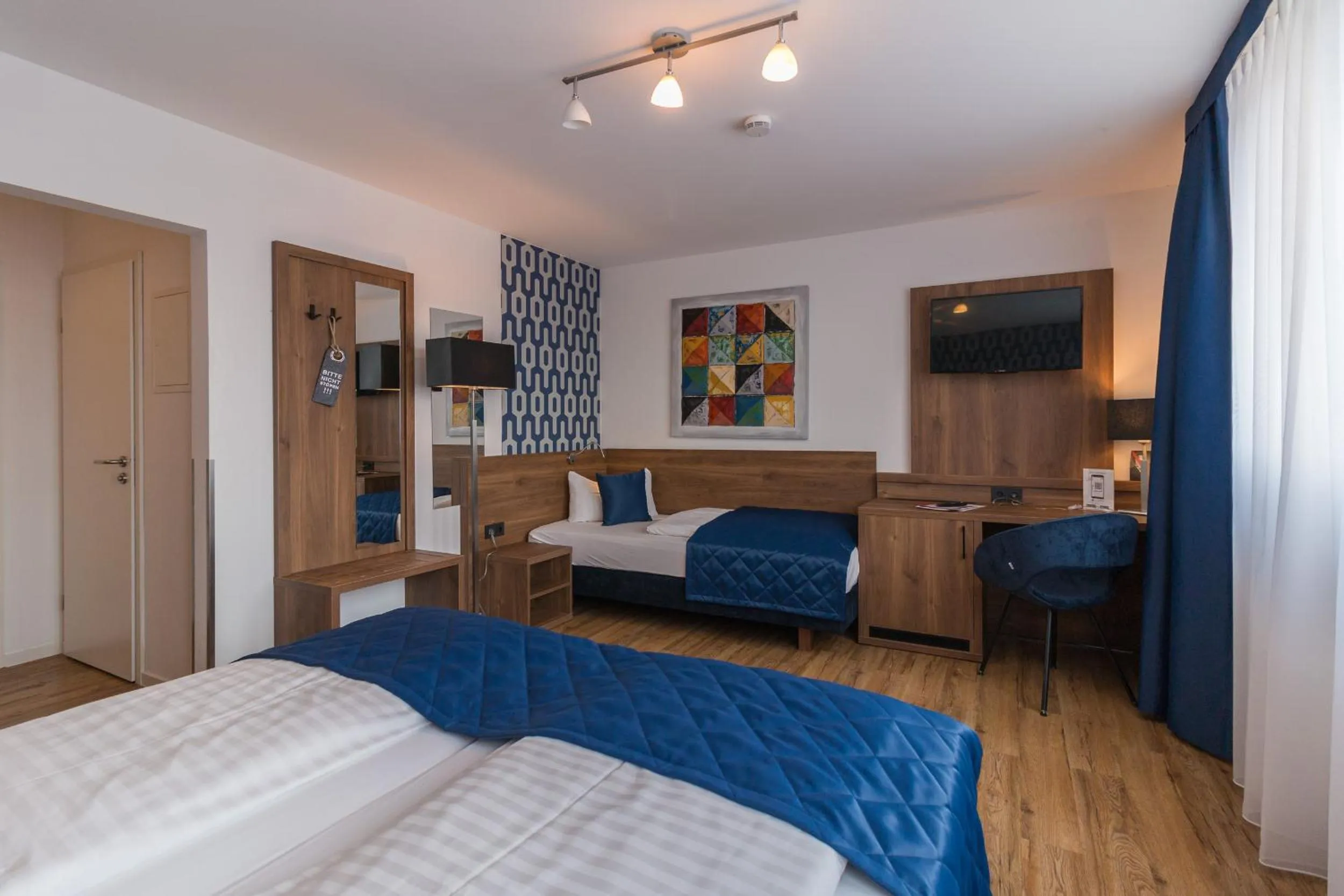 Bed in Hotel am Brauerei-Dreieck