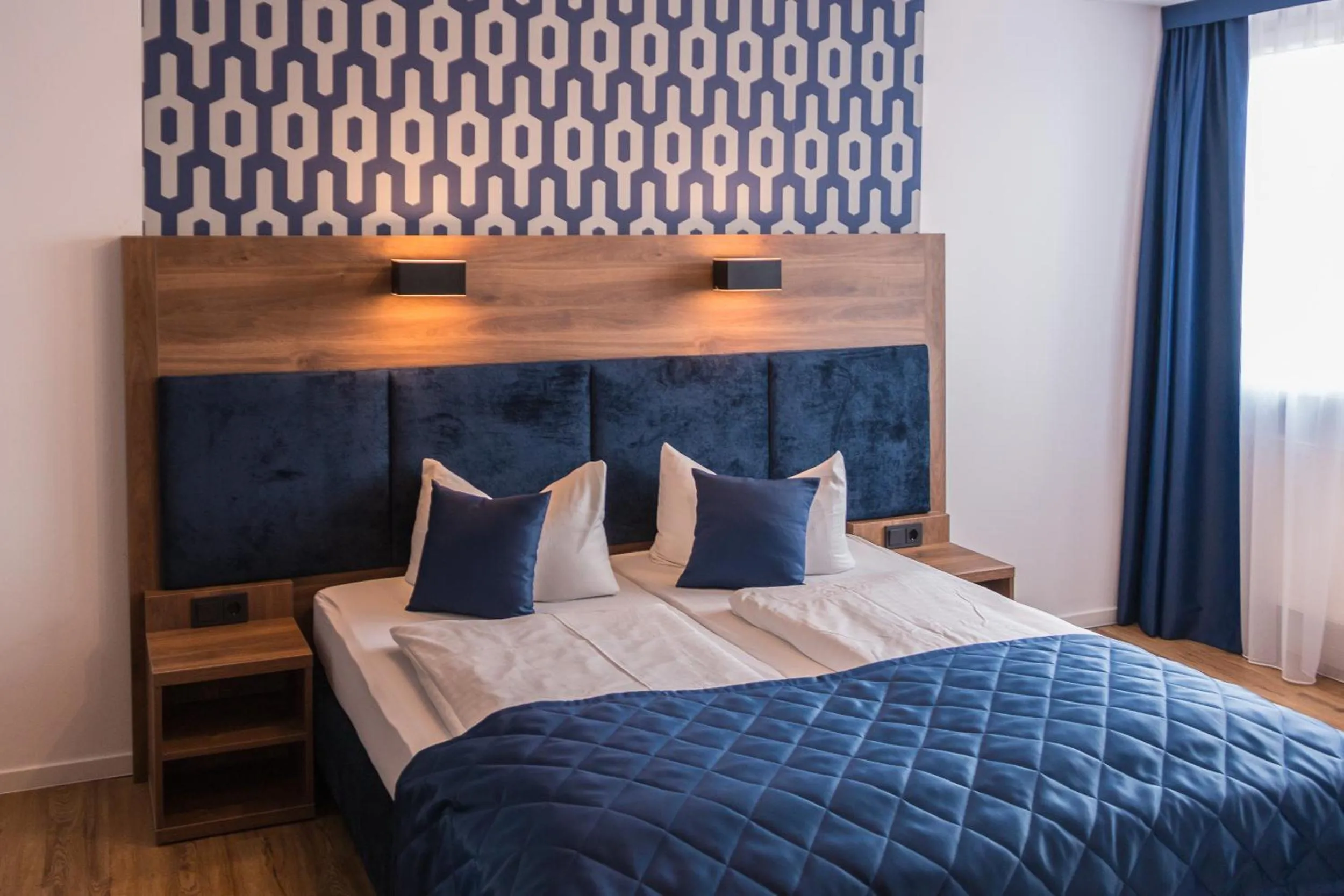 Bed in Hotel am Brauerei-Dreieck