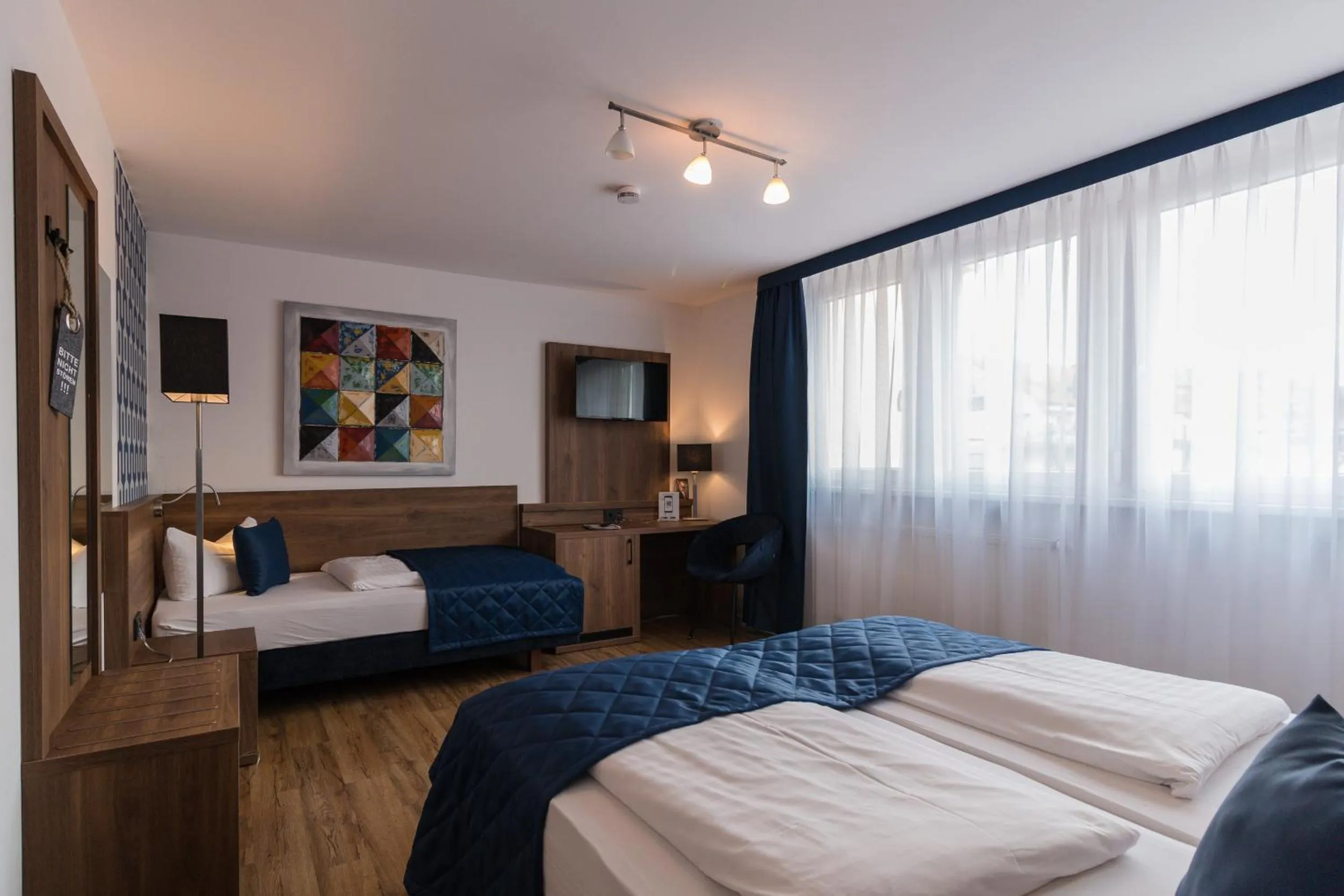 Bed in Hotel am Brauerei-Dreieck