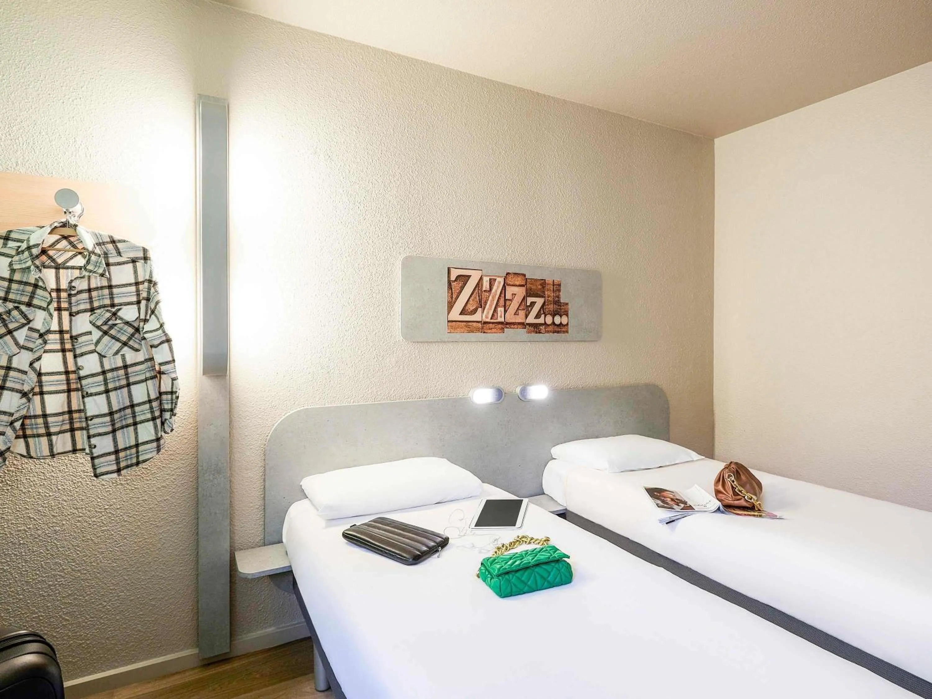 Bedroom, Bed in Ibis Budget Lille Gares Vieux-Lille