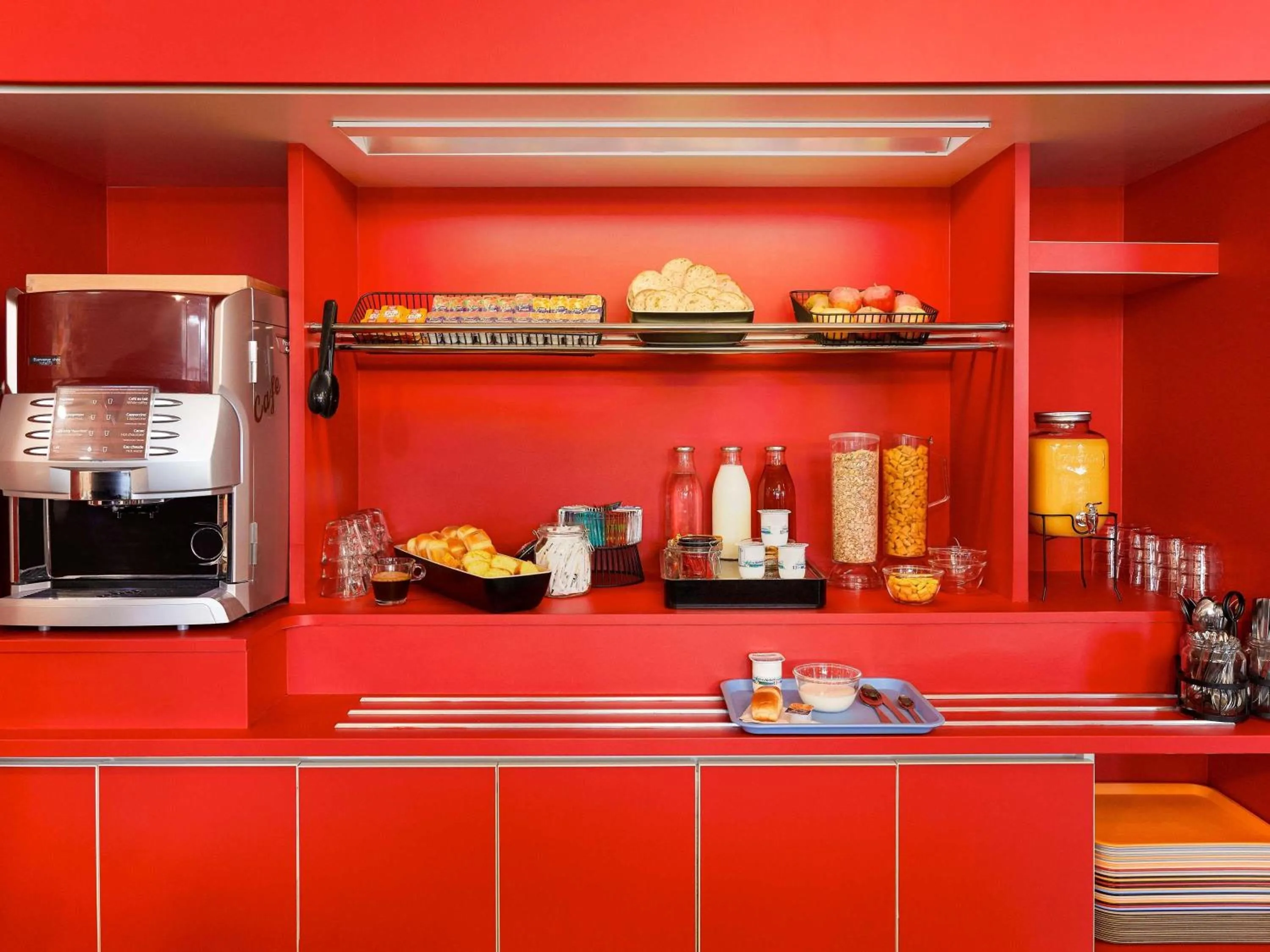 Breakfast in hotelF1 Lille Villeneuve d'Ascq