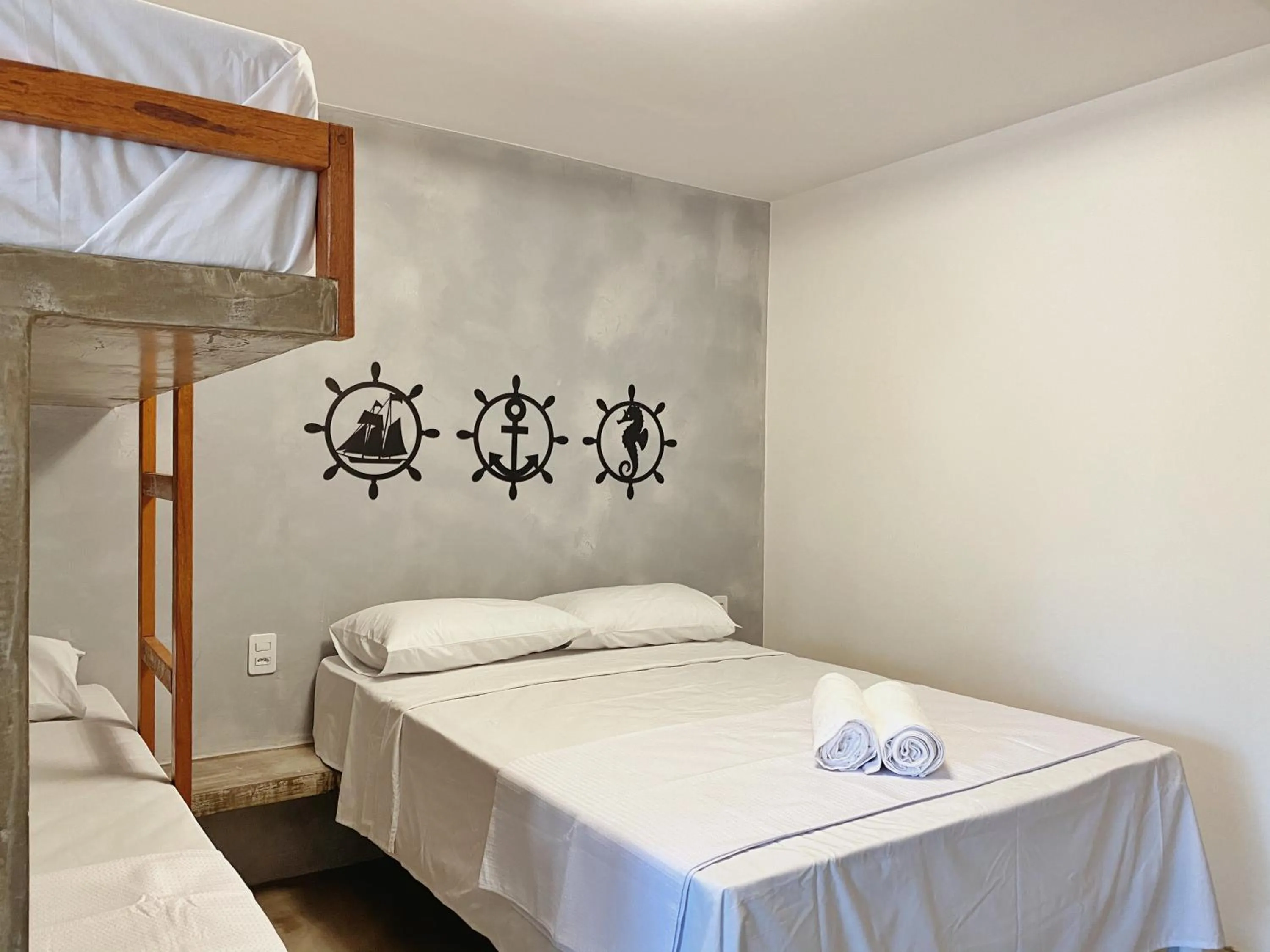 Bed in Pousada Primeira Praia Suítes