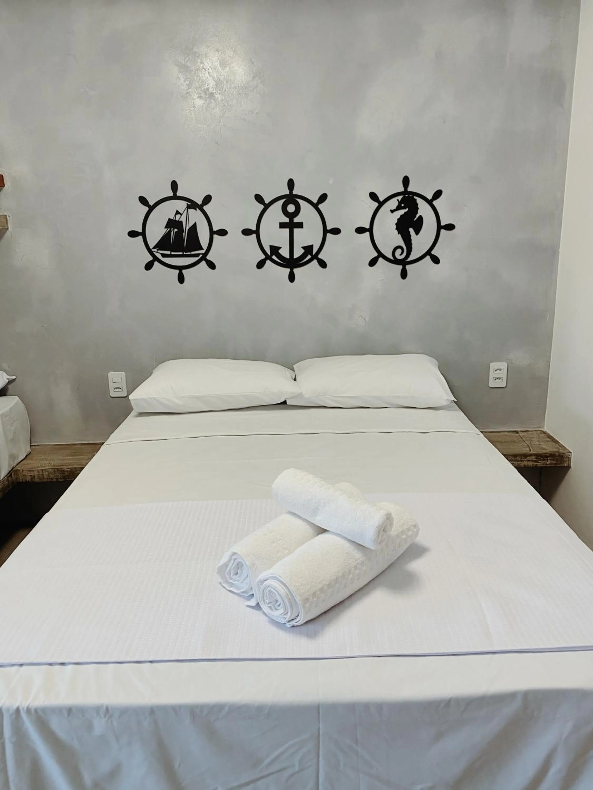 Bed in Pousada Primeira Praia Suítes