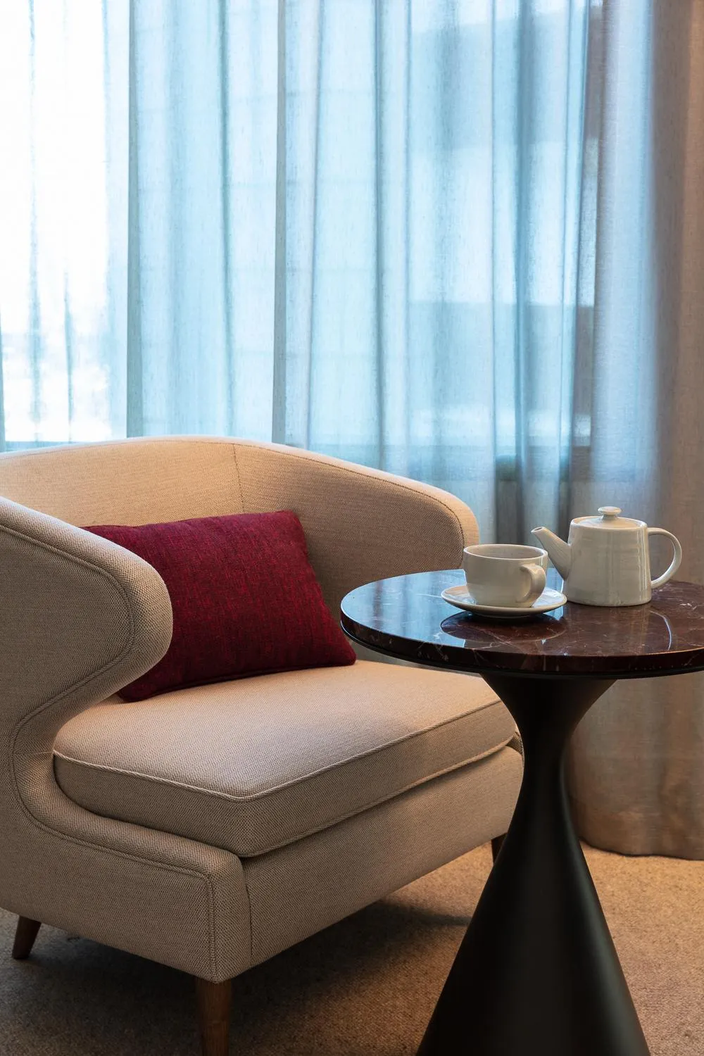 Bedroom in Next Hotel Melbourne, Curio Collection by Hilton