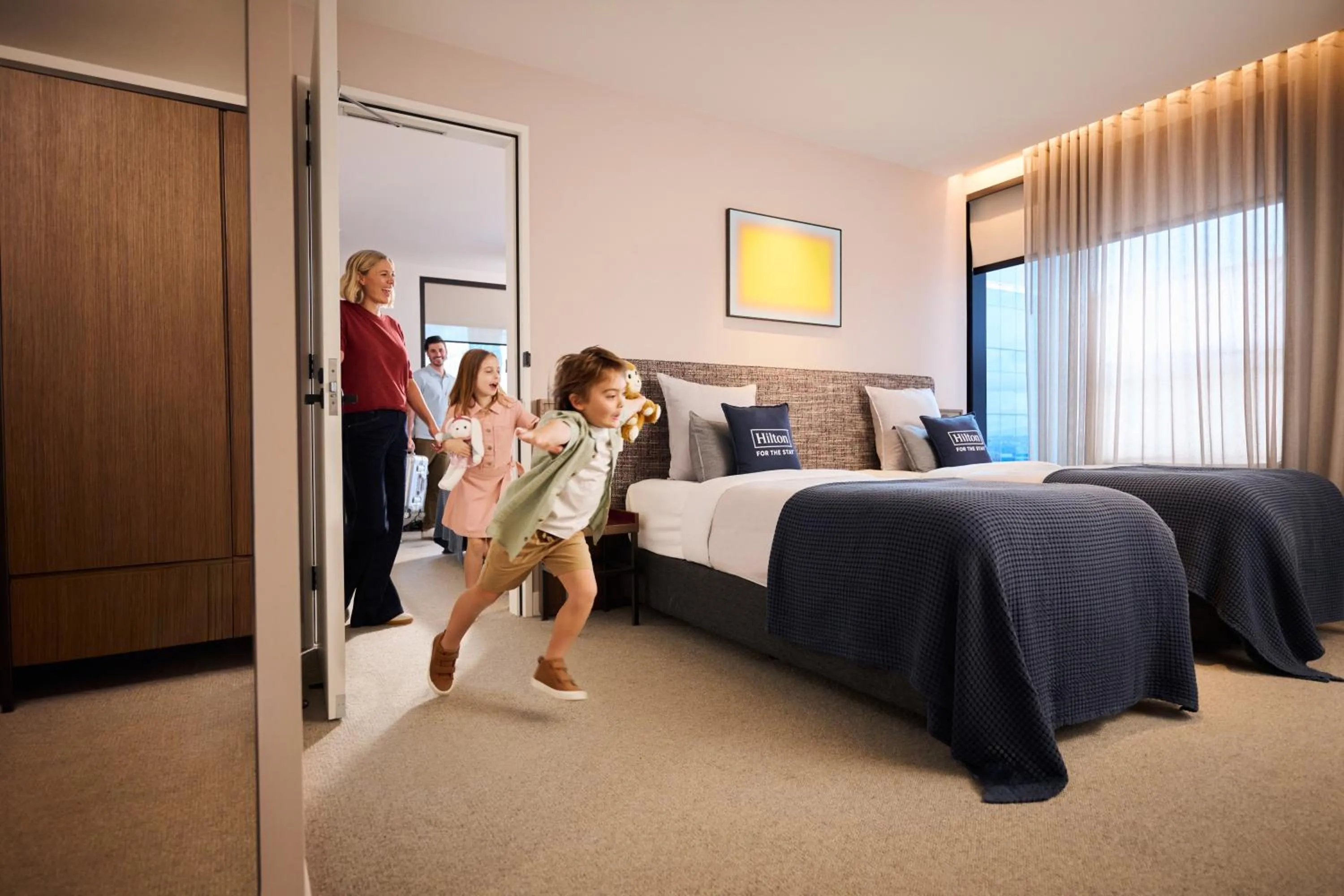 Bedroom, Bed in Next Hotel Melbourne, Curio Collection by Hilton