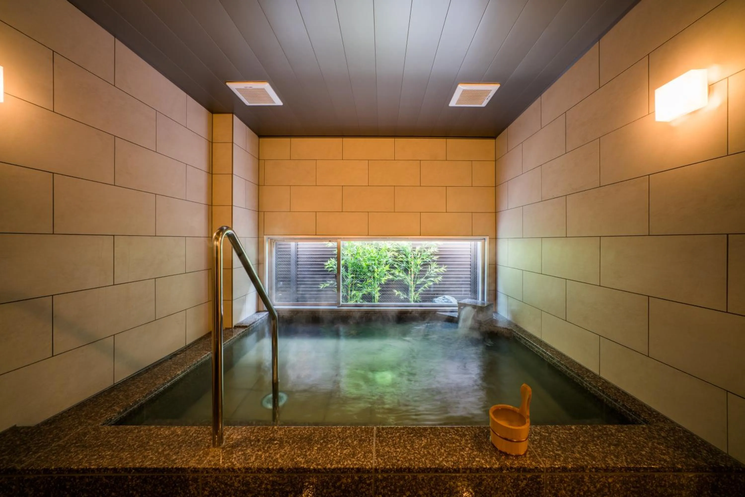 Hot Spring Bath in Super Hotel Fujinomiya