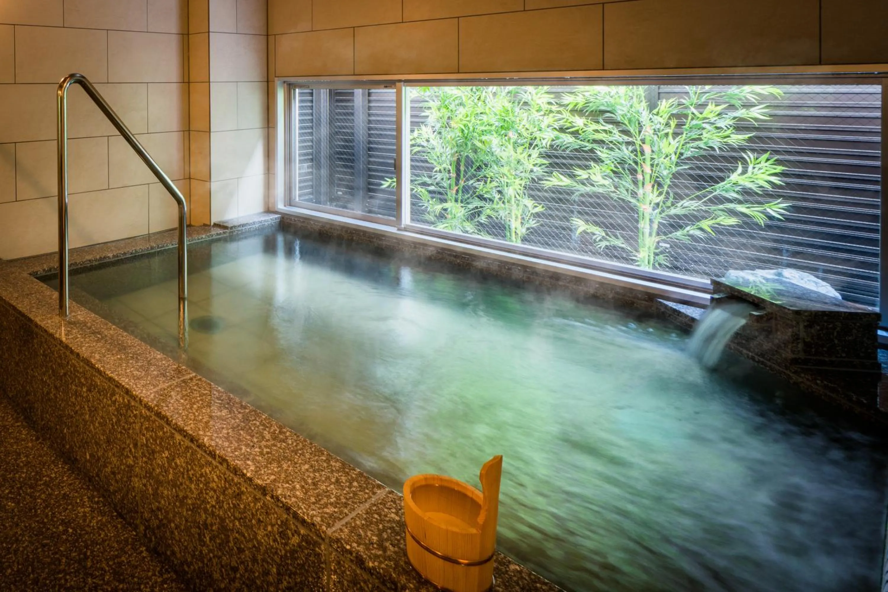 Hot Spring Bath in Super Hotel Fujinomiya