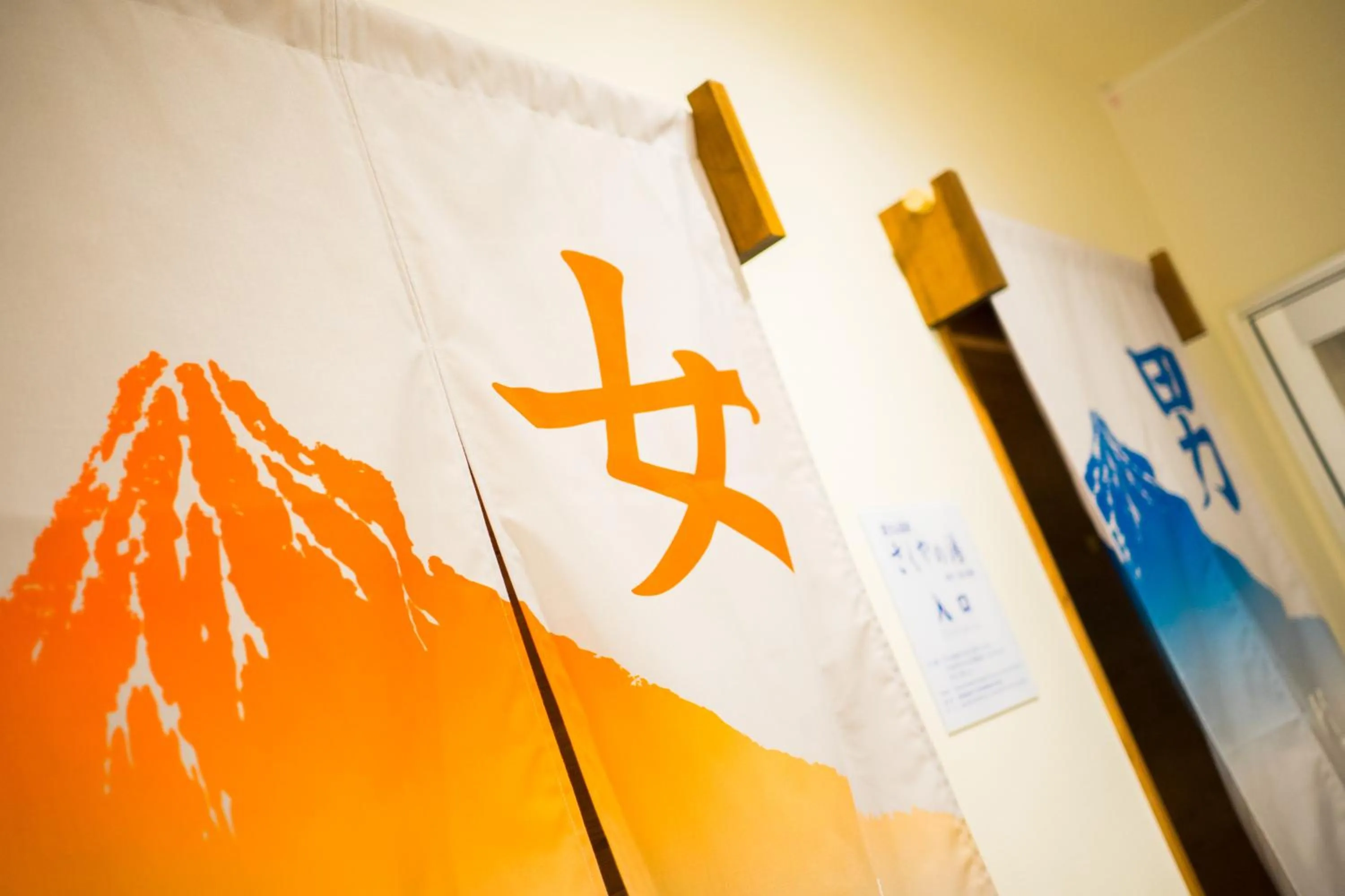 Hot Spring Bath in Super Hotel Fujinomiya