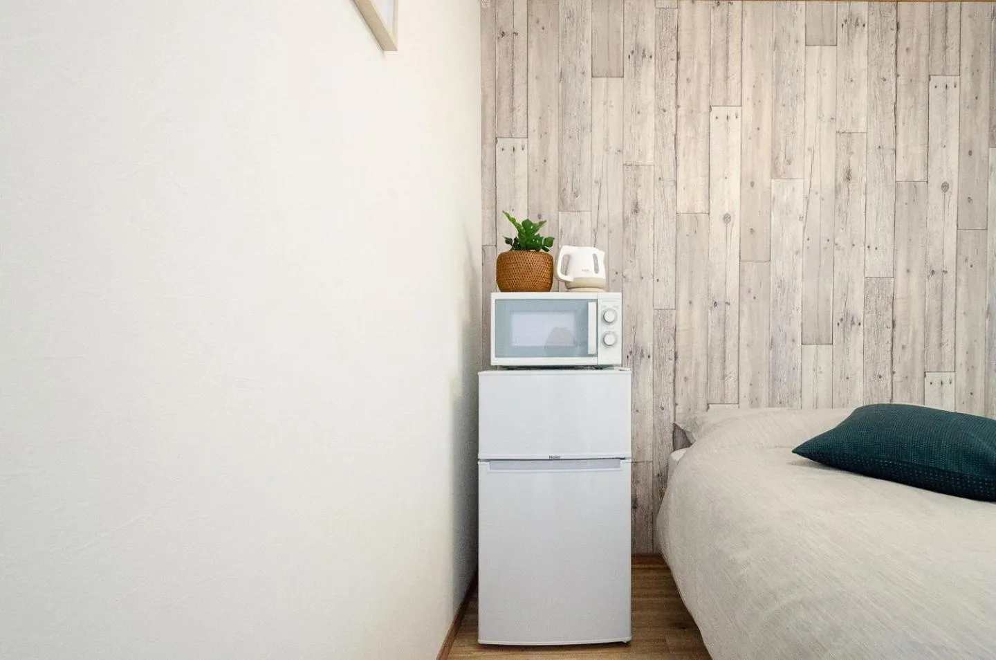 Bed in 箱館宿 観月-Mizuki-伝統的建築物の宿-最大8名宿泊可能