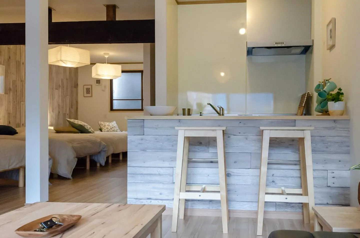 箱館宿 観月-Mizuki-伝統的建築物の宿-最大8名宿泊可能