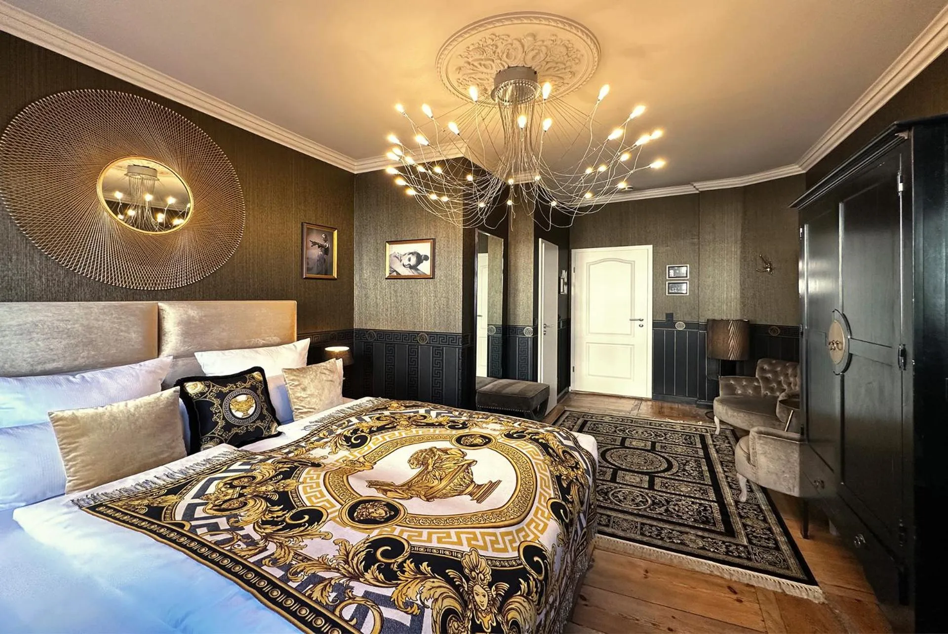 Bed in Boutique-Hotel Stadtvilla Hodes