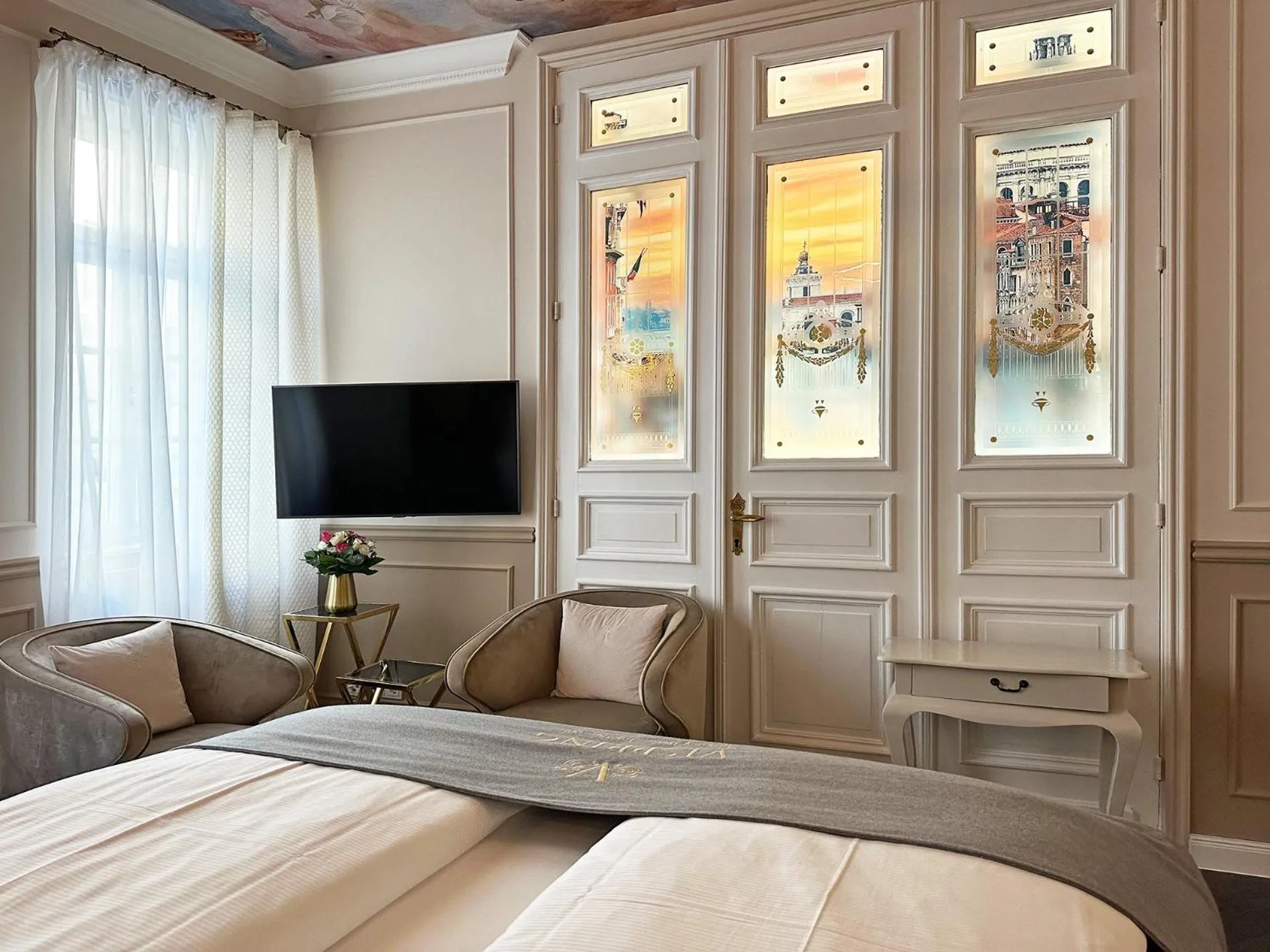 Bed in Boutique-Hotel Stadtvilla Hodes