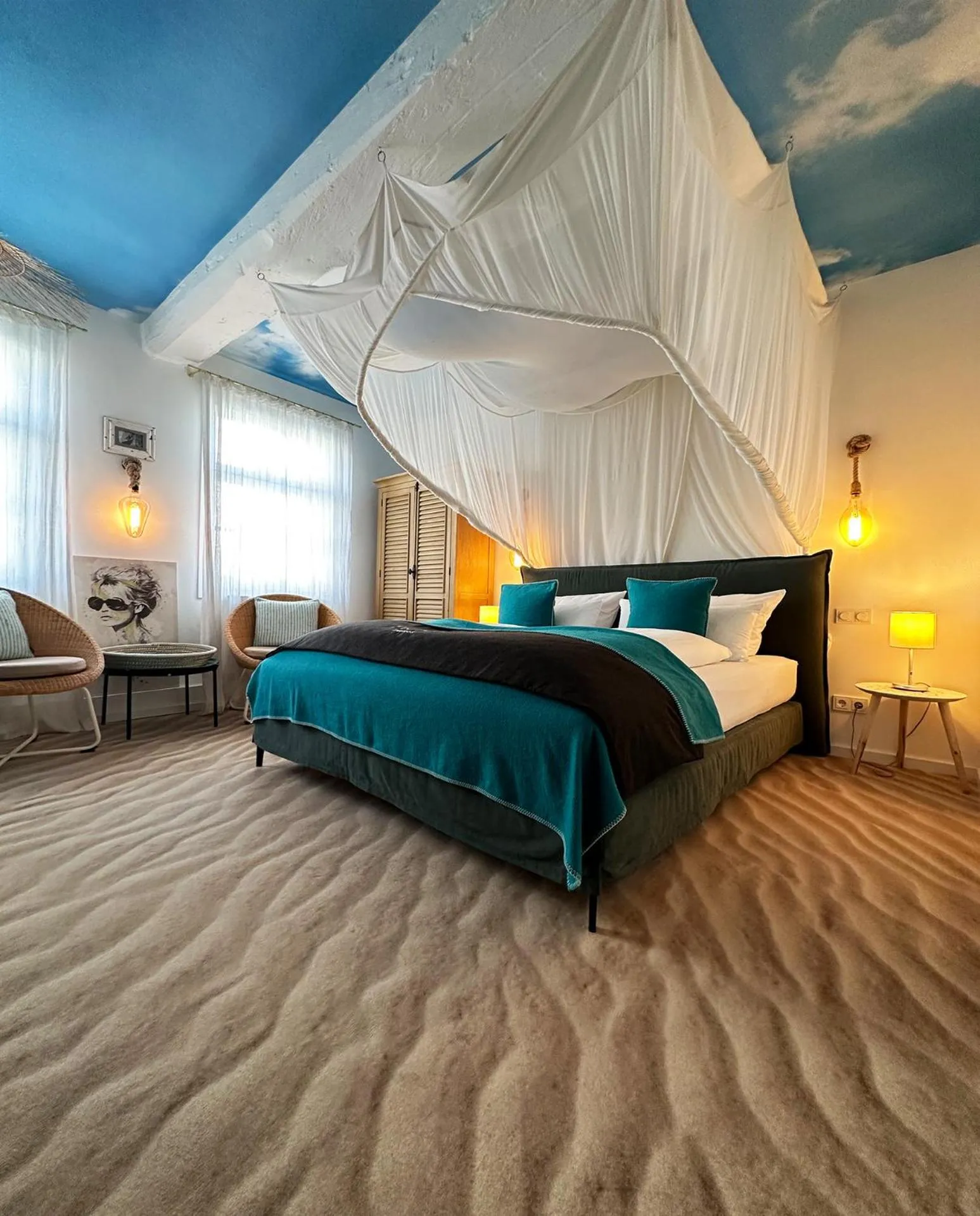 Bed in Boutique-Hotel Stadtvilla Hodes