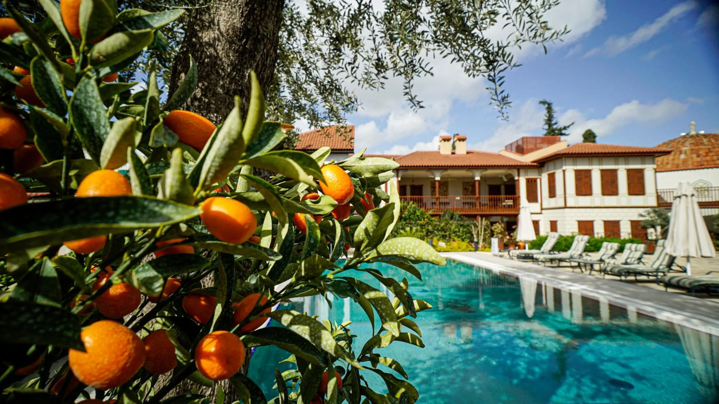 Inner courtyard view in RuinAdalia Hotel - Adult Only